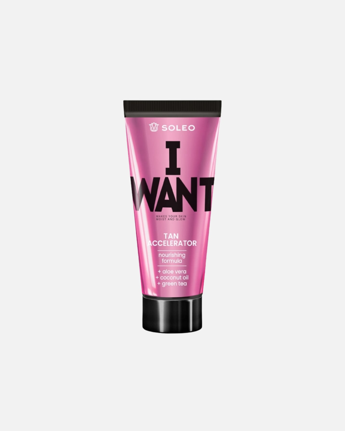 Balsam do opalania dla Unisex Soleo Default Brand Line Przyspieszacz opalenizny z odżywczym olejem kokosowym 150 ml