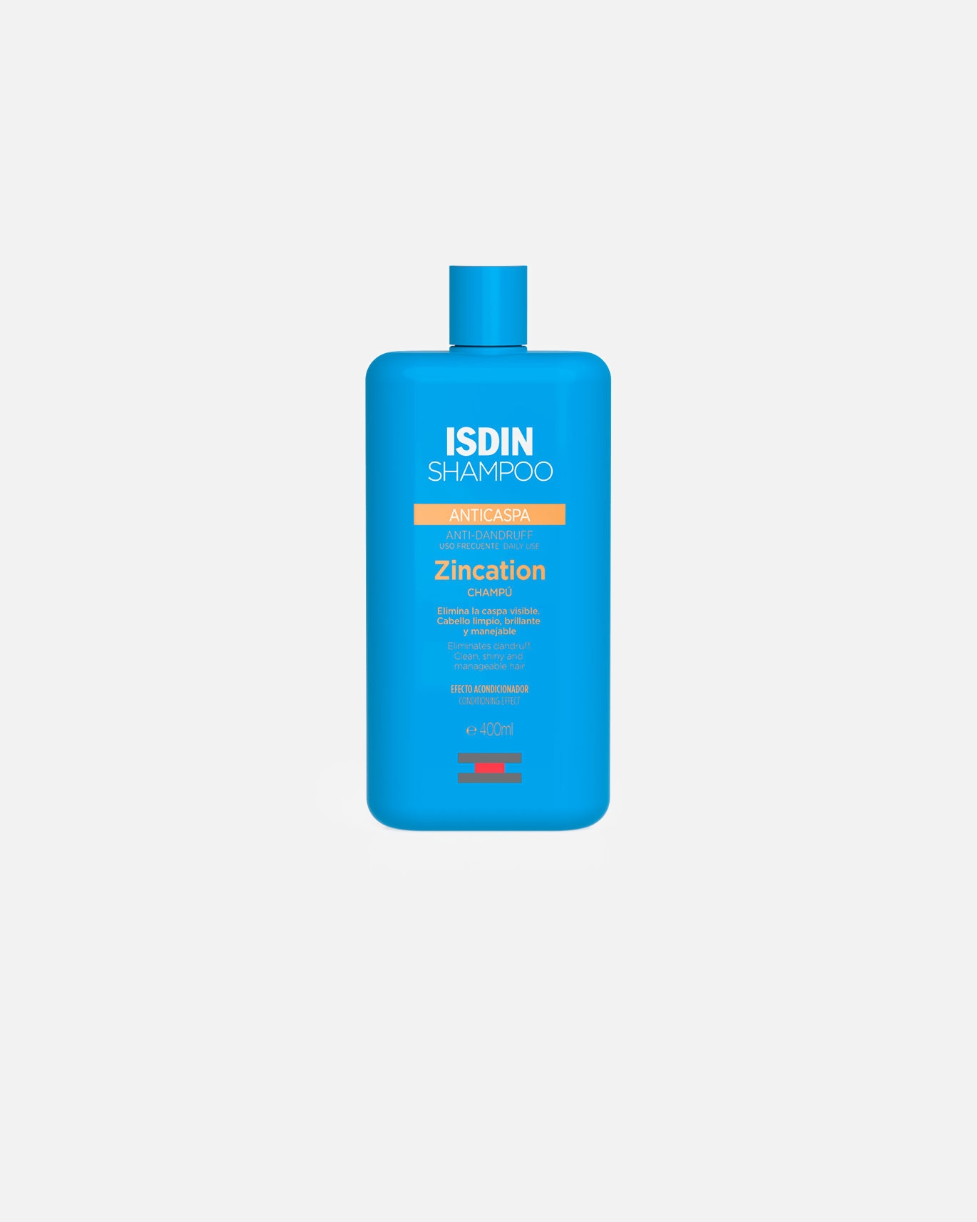Lek na łupież dla Unisex ISDIN CYNKOWY szampon przeciwłupieżowy do częstego stosowania 400 ml