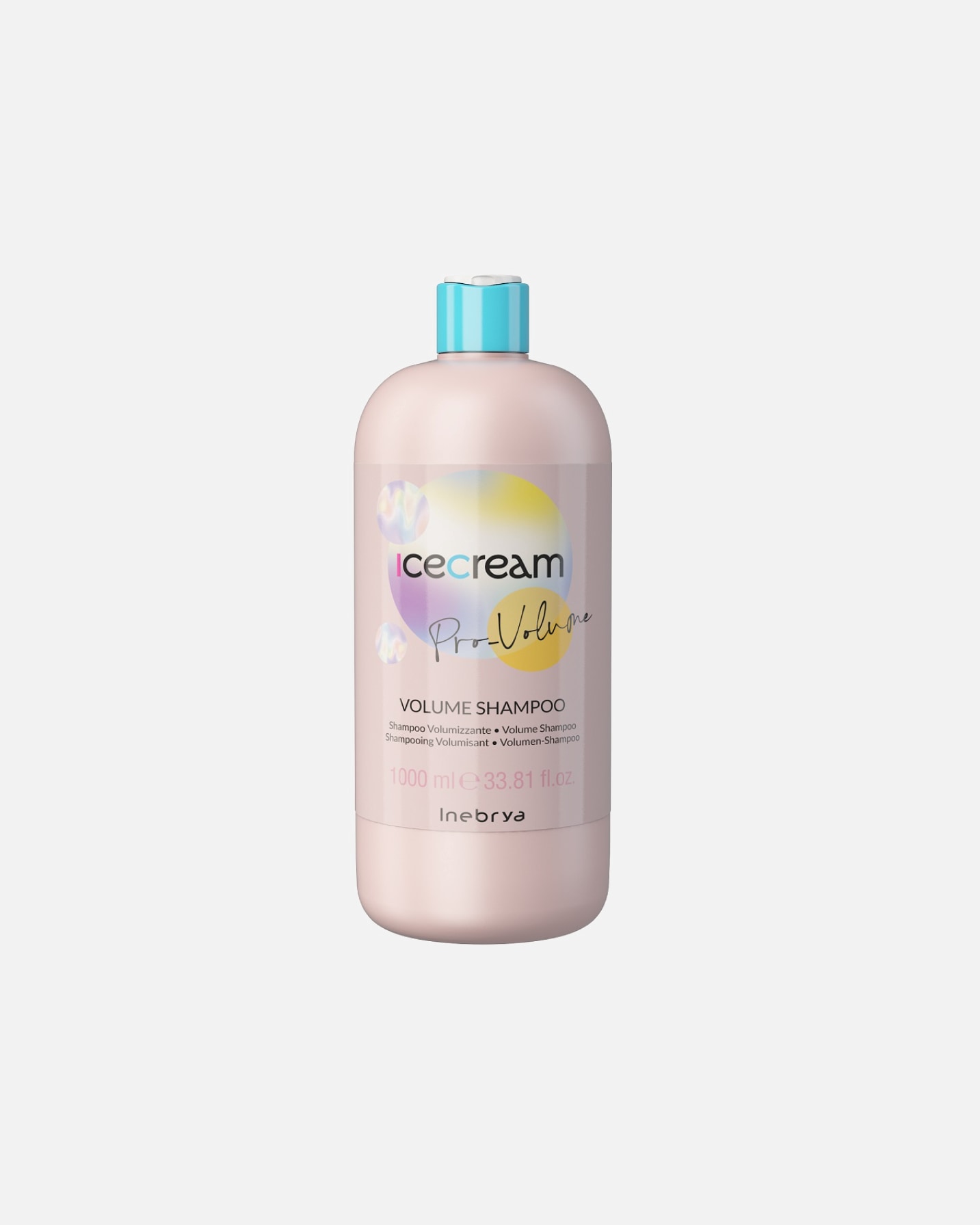 Szampon do włosów dla Kobieta Inebrya Ice Cream Pro-Volume - gama produktów zwiększająca objętość włosów 1000 ml