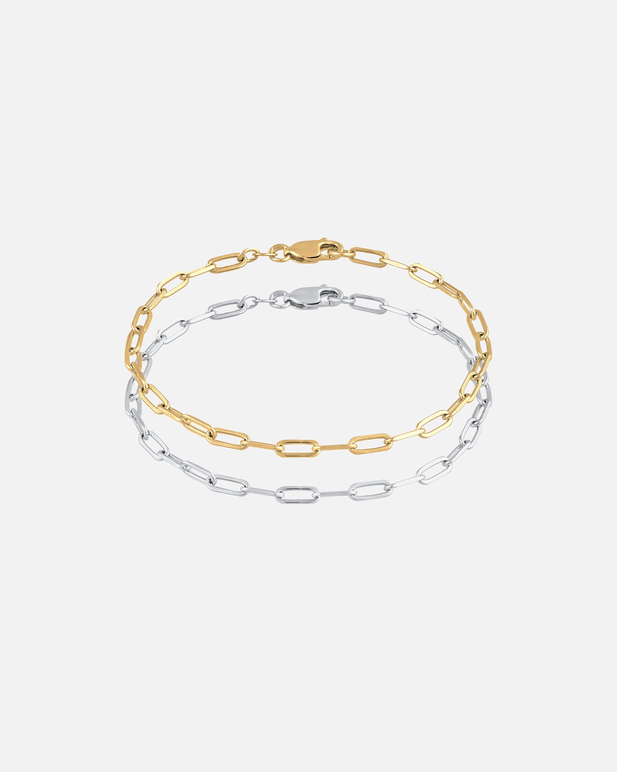 Bransoletka dla Kobieta Elli Bicolor Armband Set 925 Sterling Silber vergoldet 16