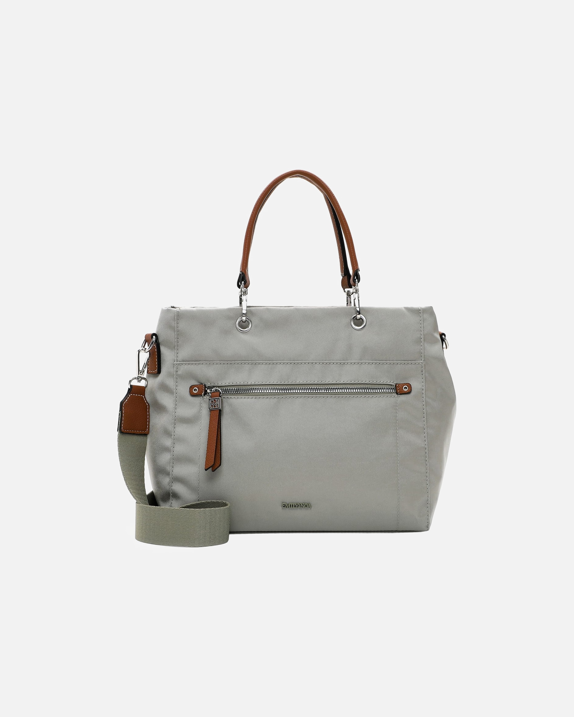 Torba dla Kobieta Emily & Noah Torebka Shopper E&N Esther Khaki