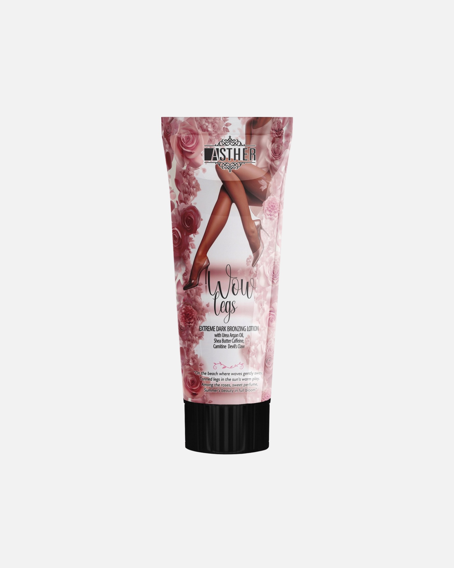 Balsam do opalania dla Unisex Asther Default Brand Line Balsam do opalania nóg brązujący z kofeiną i l-karnityną 200 ml