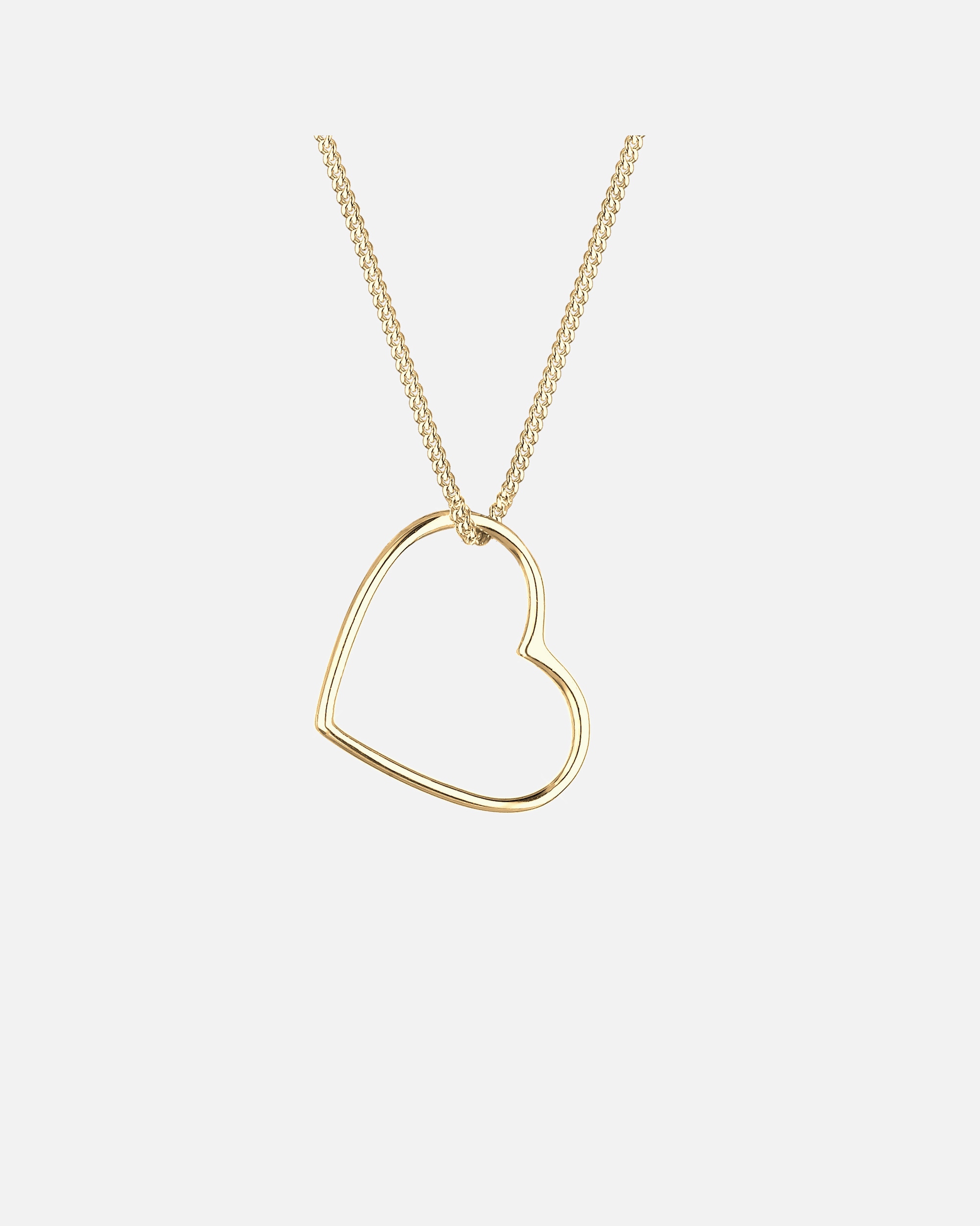 Naszyjnik dla Kobieta Elli Damski wisiorek Serce Basic wykonany ze srebra próby 925 Sterling Silver goldfarben