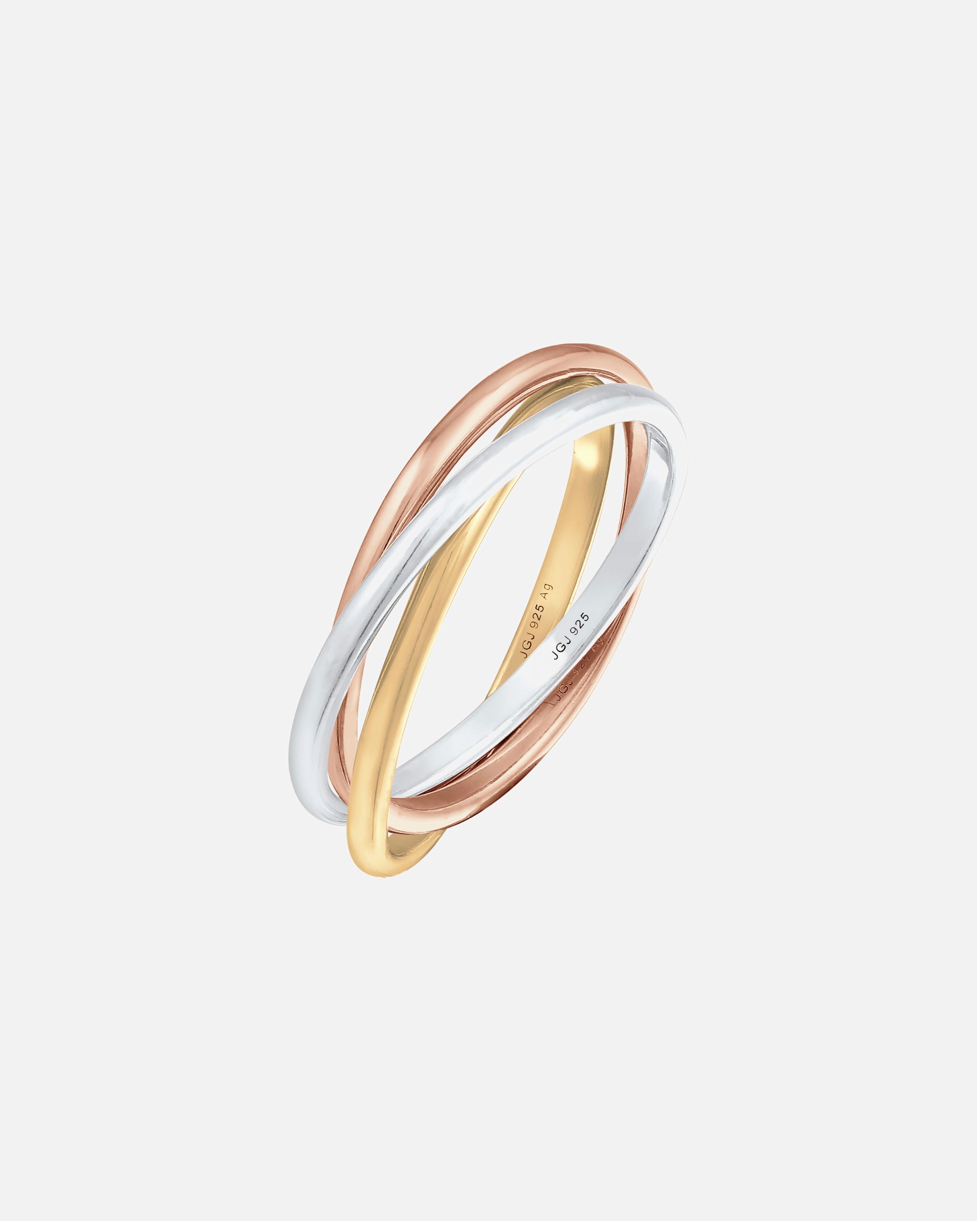 Pierścionek dla Kobieta Elli Damski pierścionek Wrap Trini Look Basic Minimal w srebrze 925 Sterling Silver 54