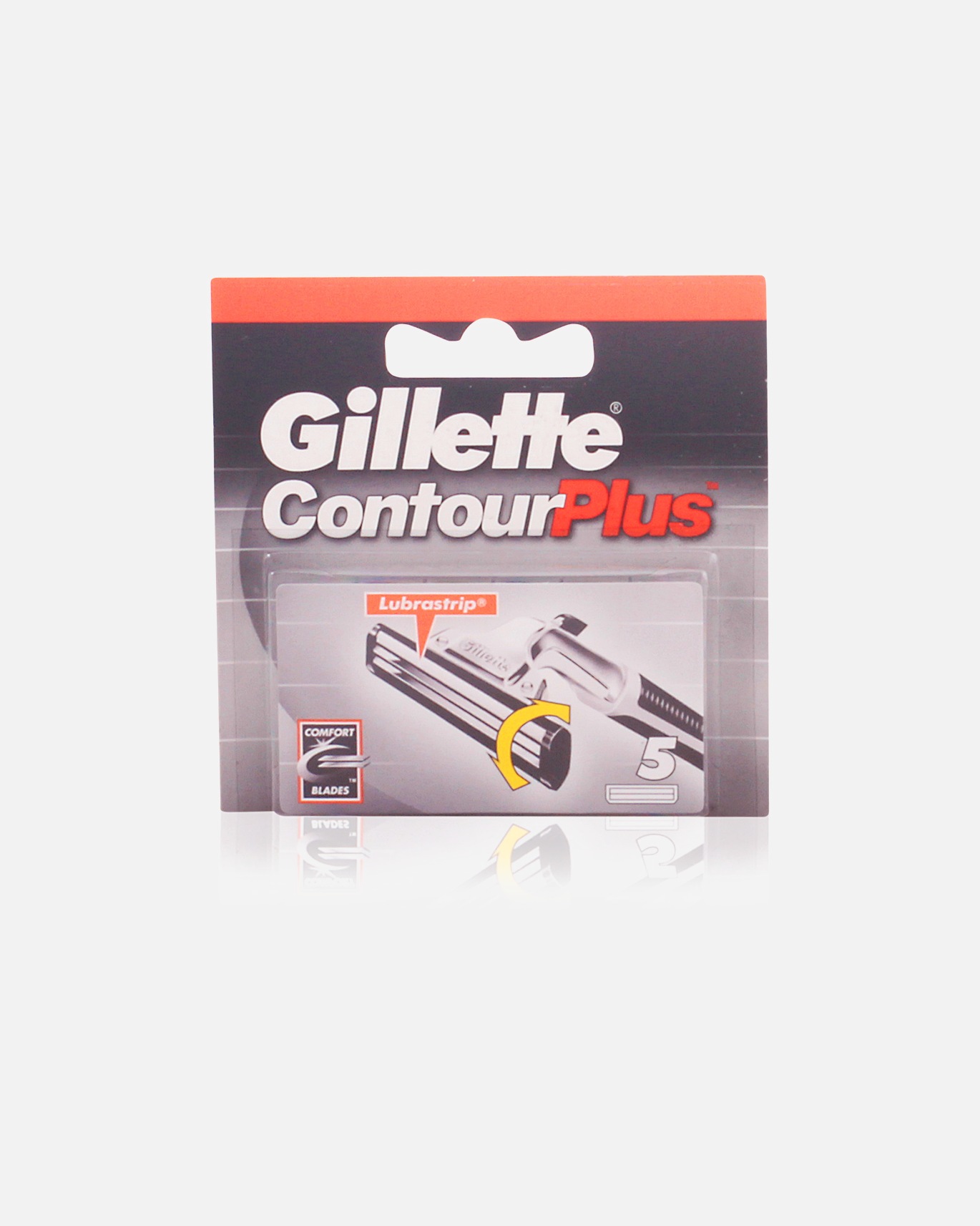Brzytwa dla Mężczyzna Gillette GILLETTE CONTOUR PLUS ładowarka 5 wkładów 1 sztuka