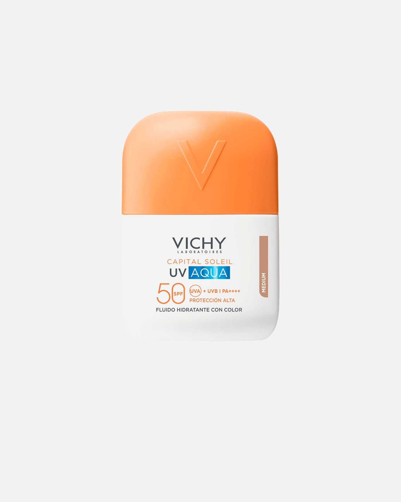 Krem przeciwsłoneczny do twarzy dla Unisex Vichy CAPITAL SOLEIL UV AQUA nawilżający fluid z kolorem SPF50 50 ml
