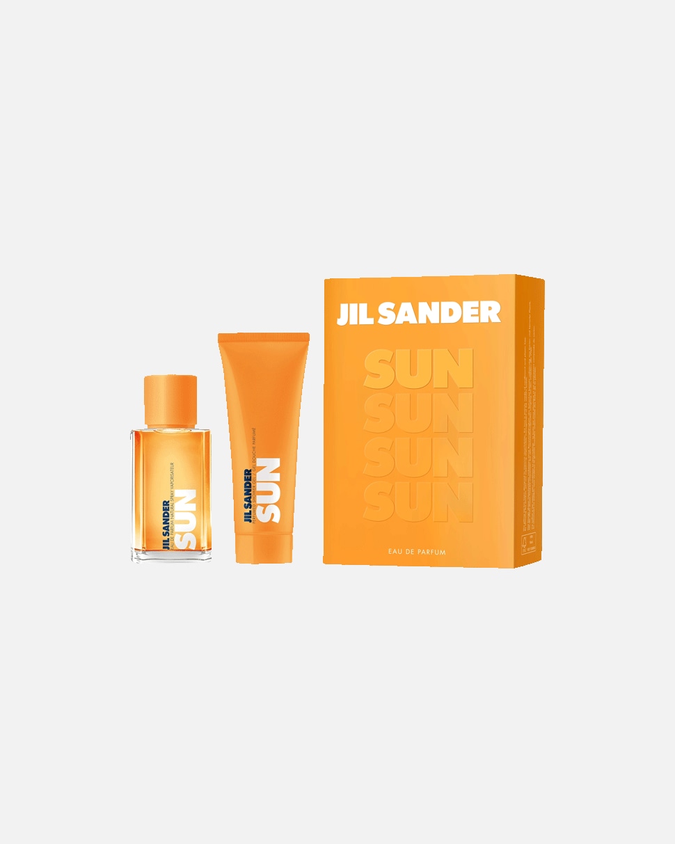Zestaw zapachowy dla Kobieta Jil Sander Sun Set~3999 E.d.P. Nat. Spray 75 ml + Shower Gel 75 ml 2 Artikel im Set