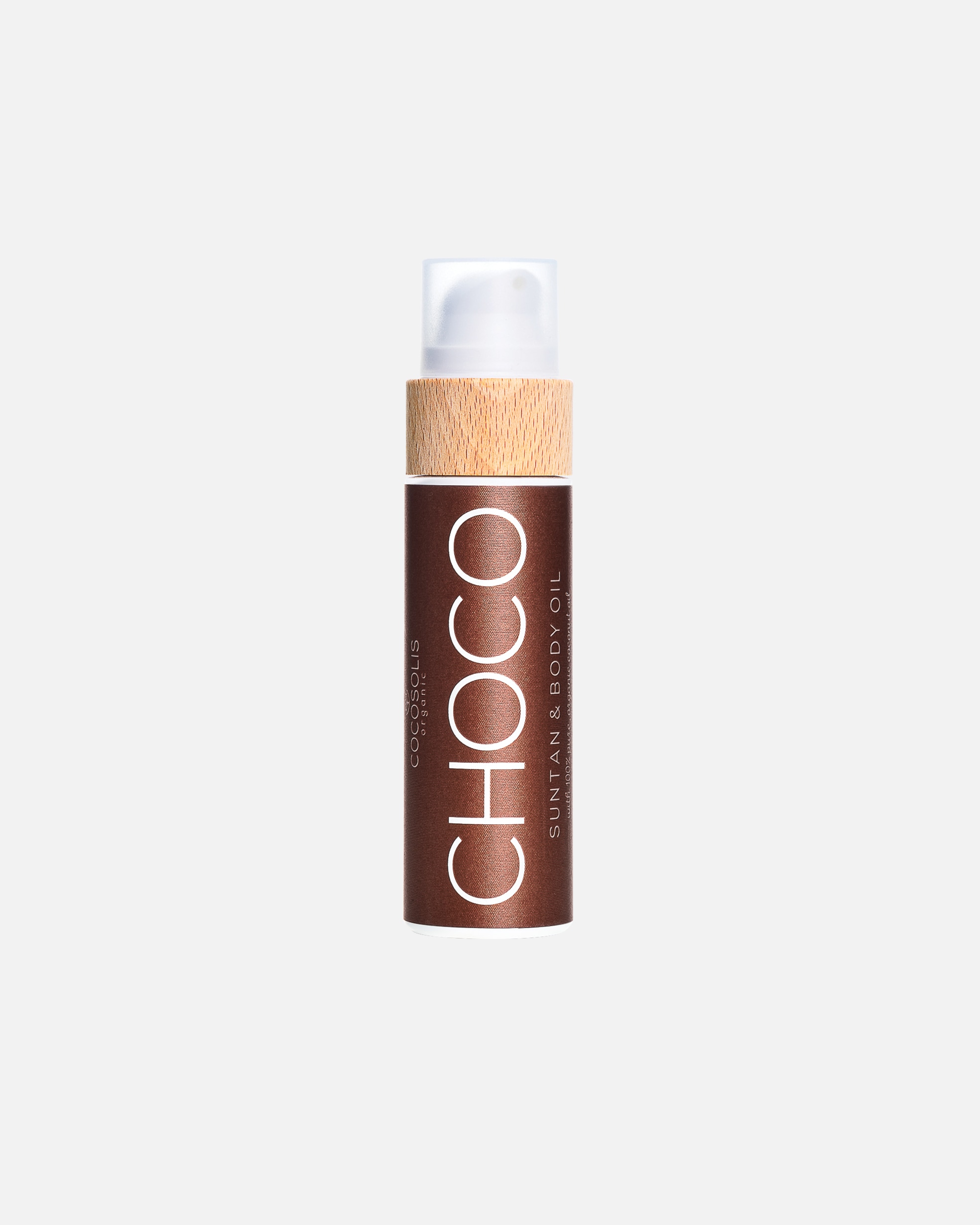 Olejek do ciała dla Unisex Cocosolis CHOCO Suntan & Body Oil 200 ml