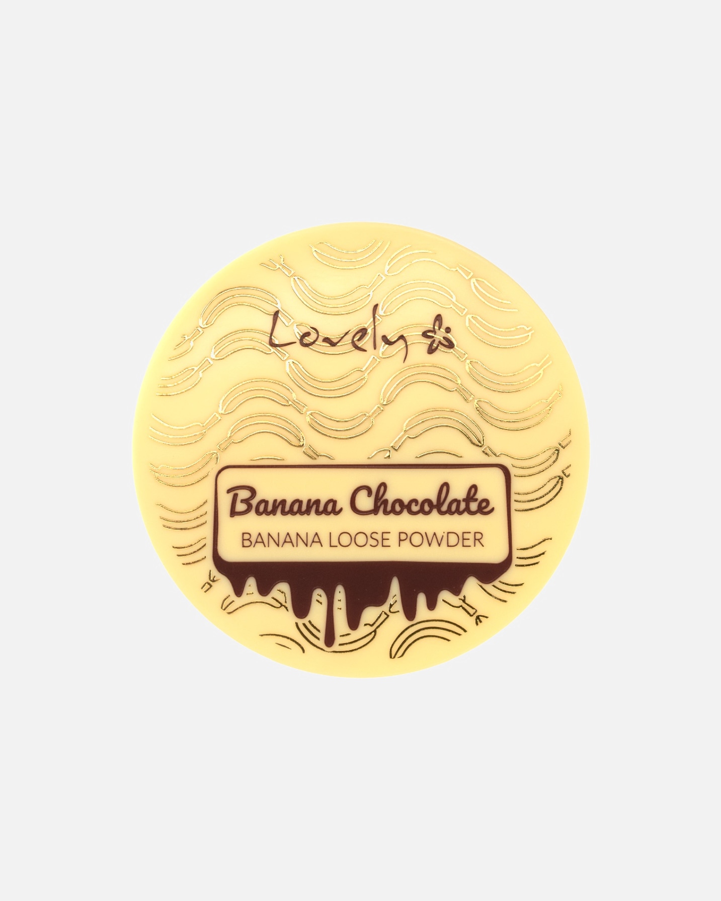 Puder dla Unisex Lovely Chocolate Loose Powder Banana