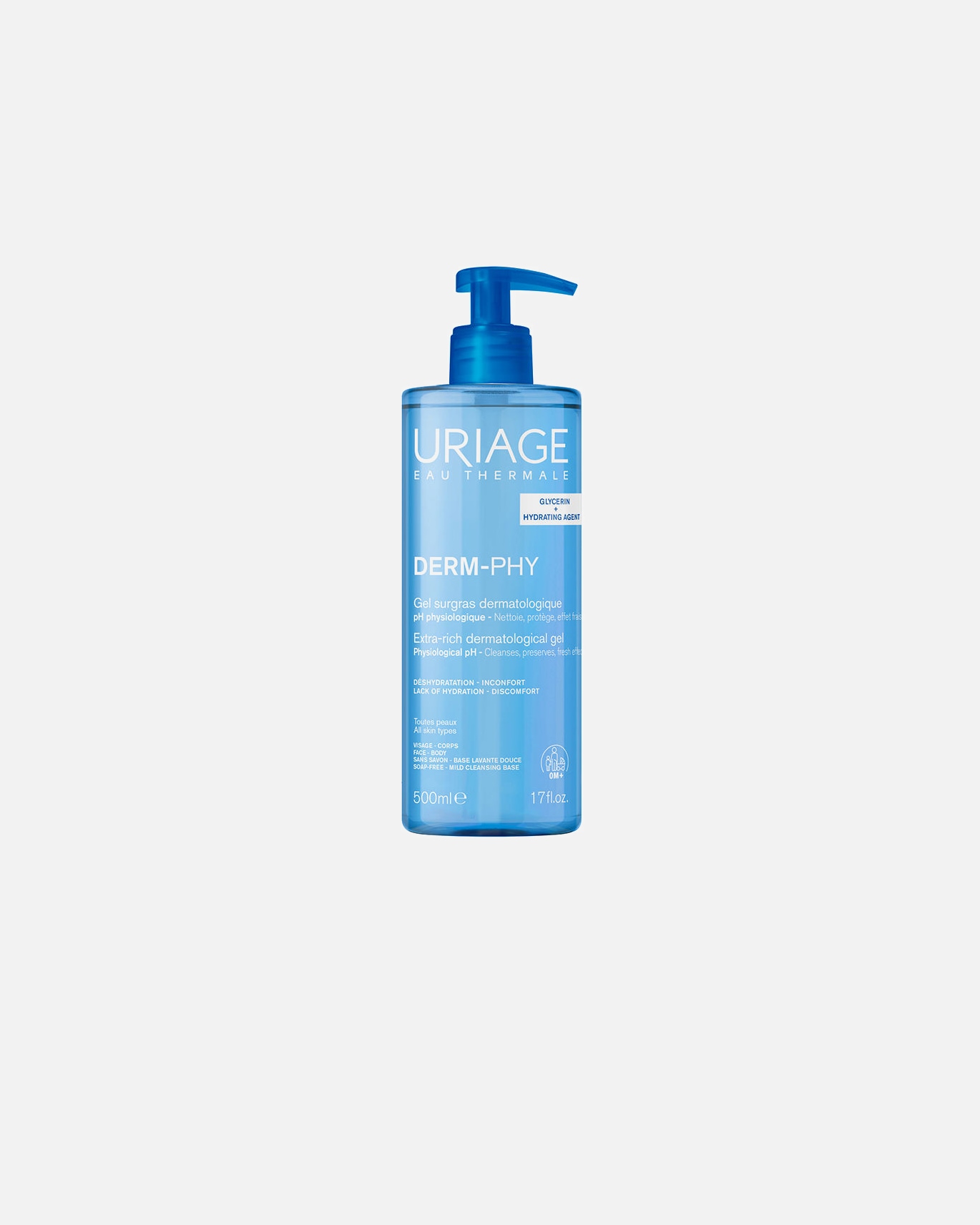Żel pod prysznic dla Unisex Uriage 500 ml