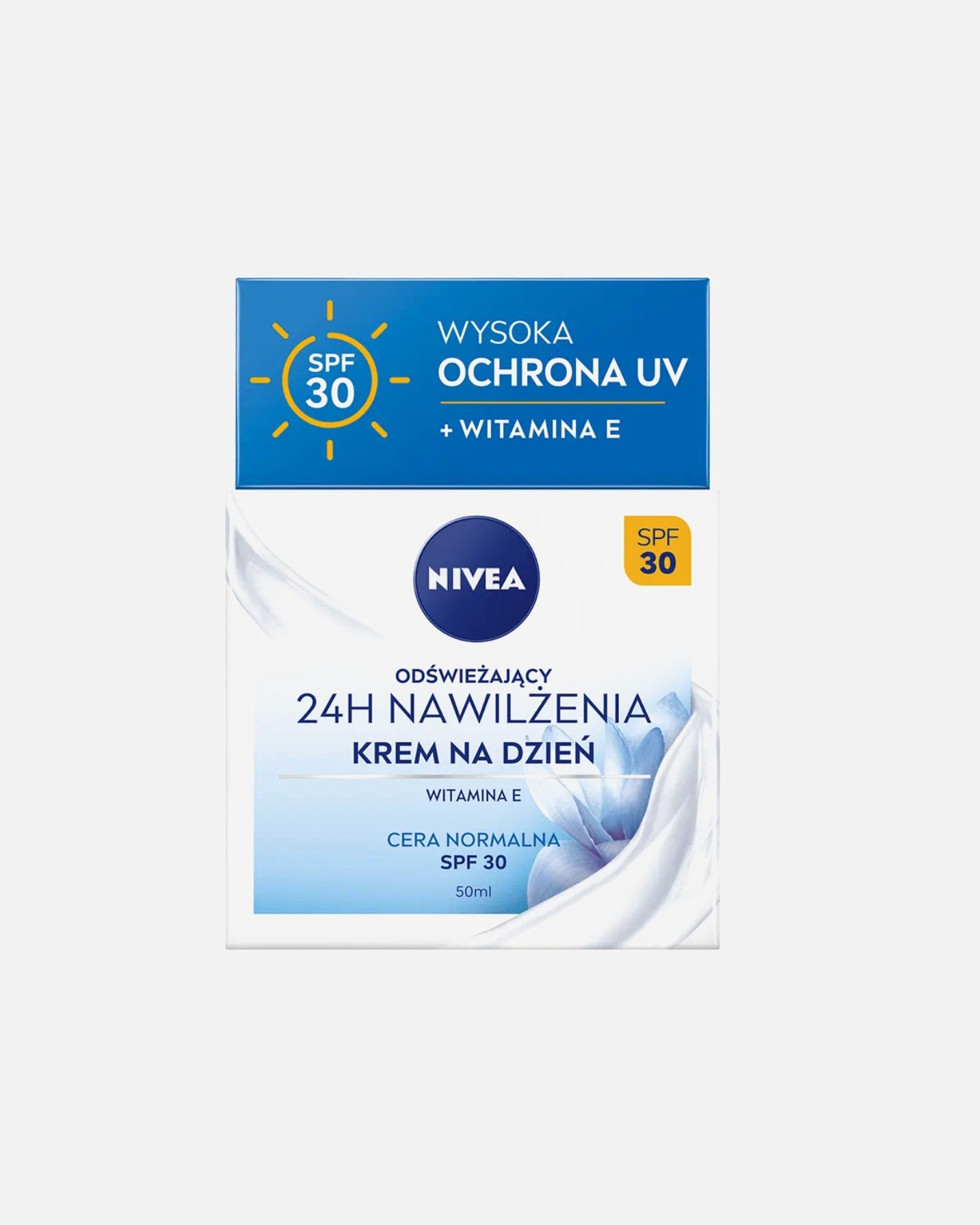 Krem do twarzy dla Kobieta NIVEA 24H Nawilżenia Cera Normalna 50 ml