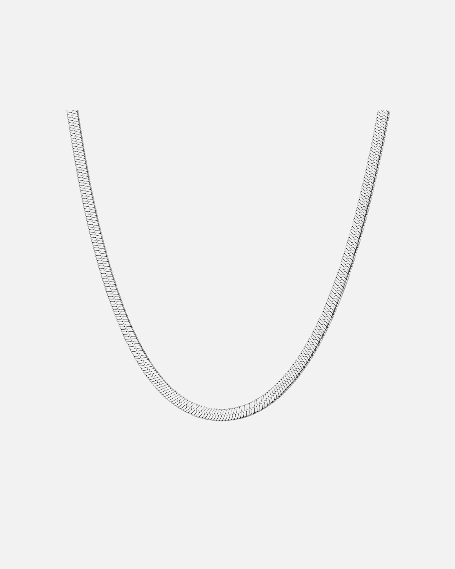 Naszyjnik dla Kobieta Łańcuszek Stal nierdzewna Srebrny 41,0 cm Basiskette + 5,0 cm Verlängerung