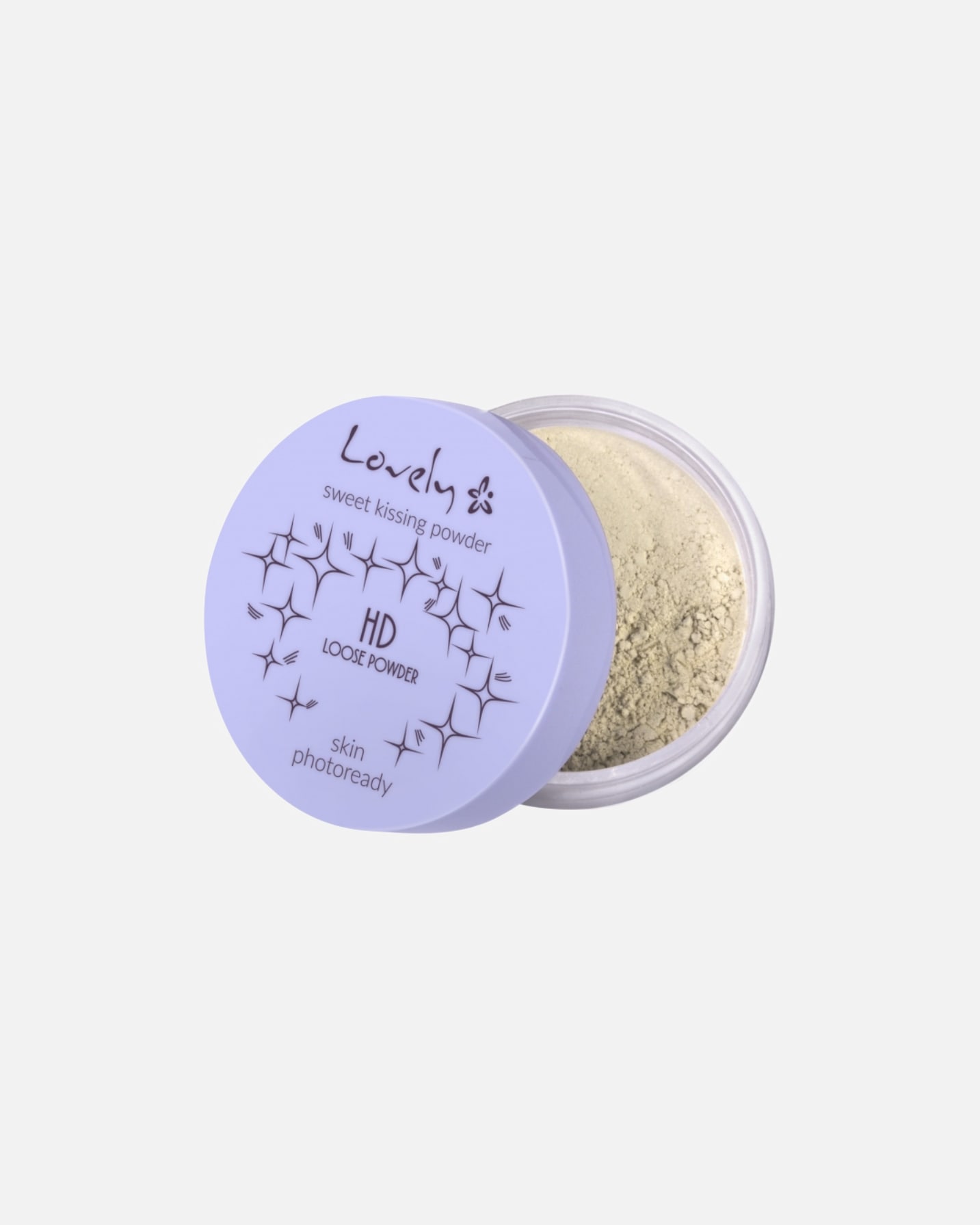 Puder dla Unisex Lovely HD Loose Powder Transparentny