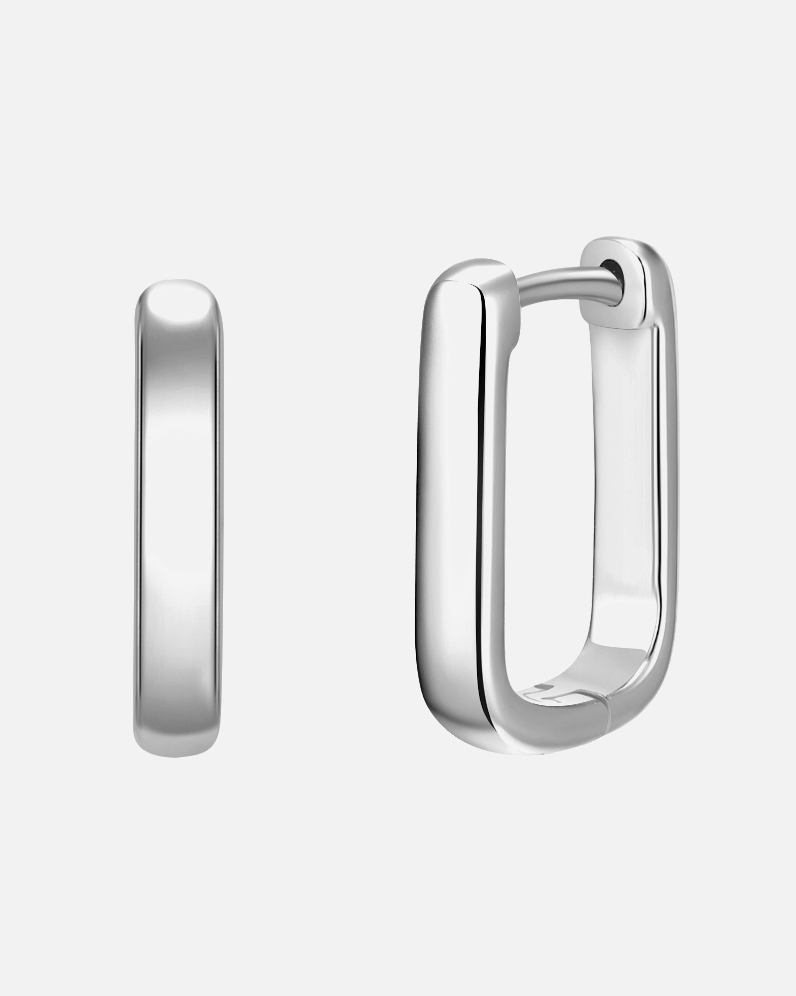 Obrączki dla Kobieta Kolczyki Mosiadz Srebrny 14,1 mm