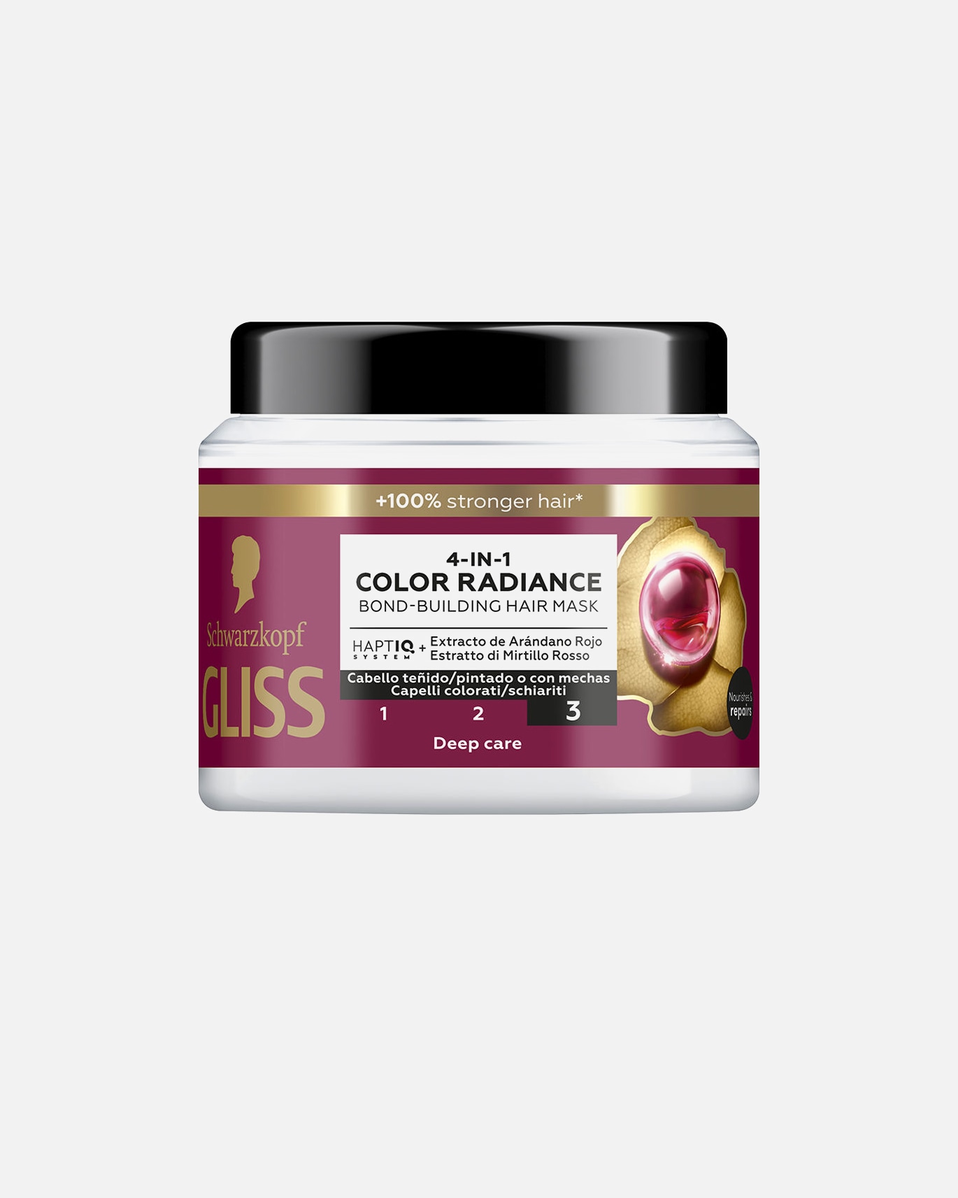 Maska do włosów dla Unisex Schwarzkopf Maska GLISS COLOR PERFECTOR 400 ml