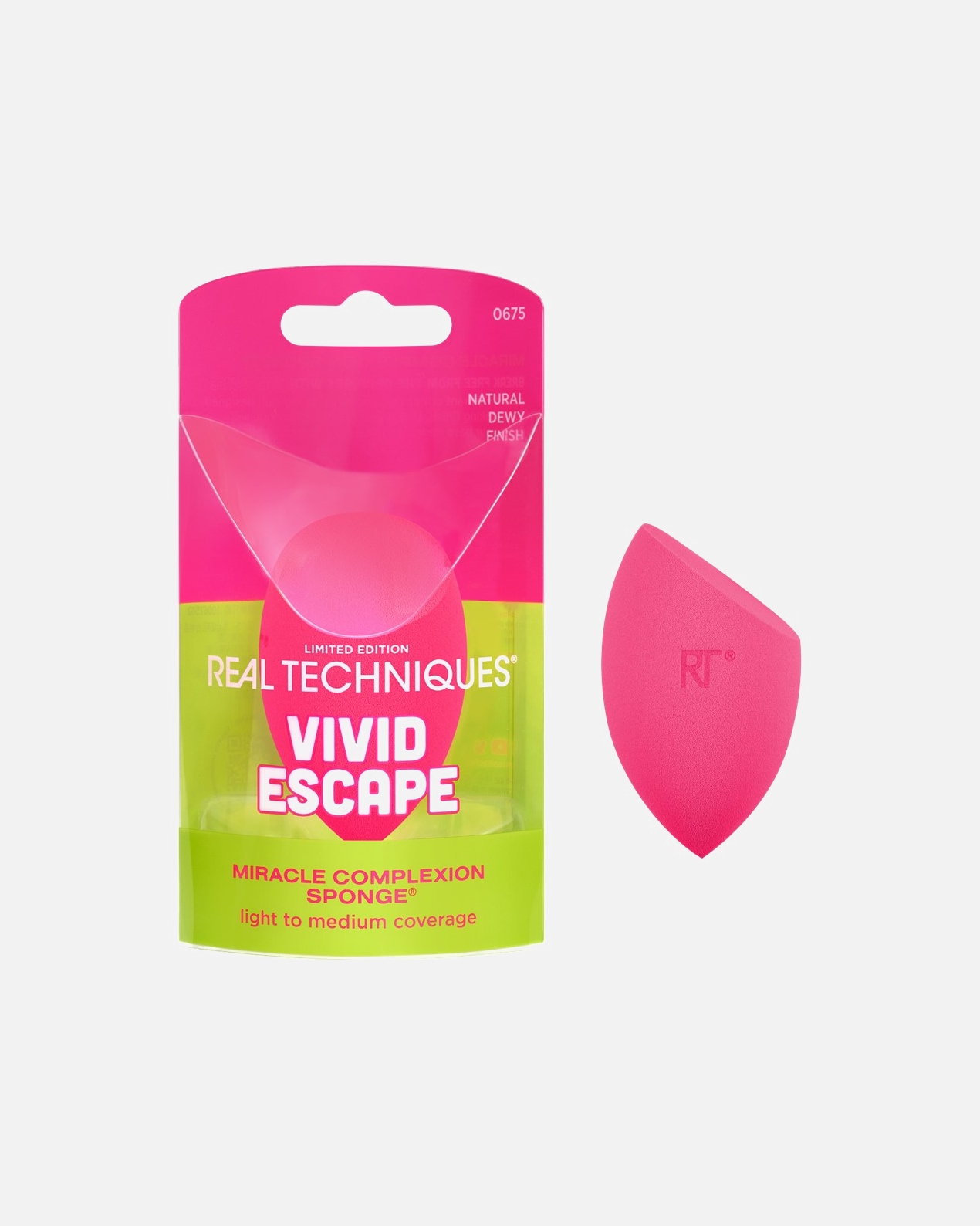 Gąbeczka do podkładu dla Kobieta Real Techniques Vivid Escape Makeup Miracle Complexion Sponge 1 sztuka