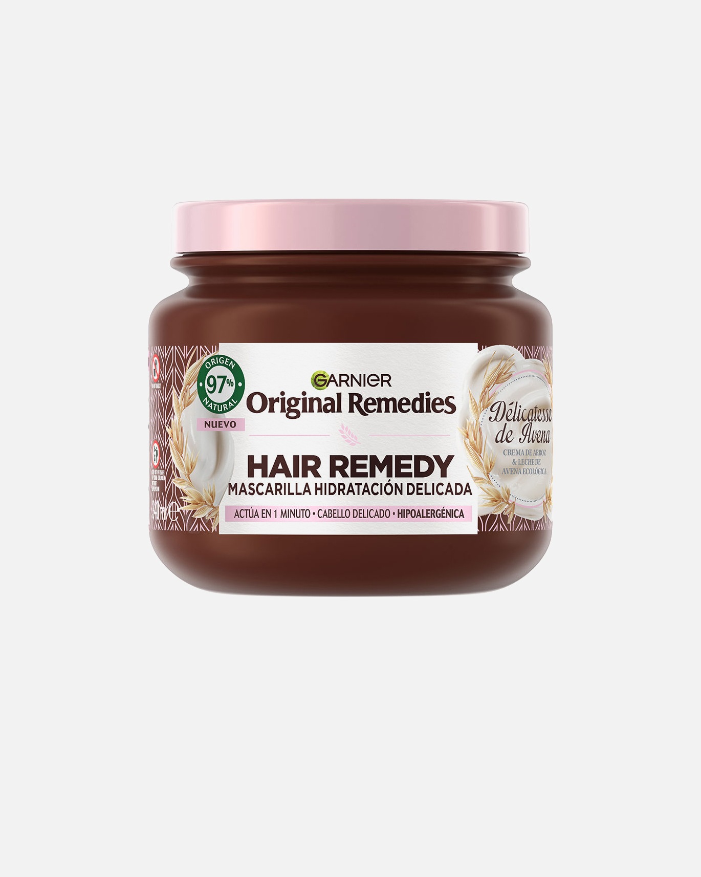 Maska do włosów dla Unisex Garnier ORYGINALNE ŚRODKI - maska delikatesowa 300 ml