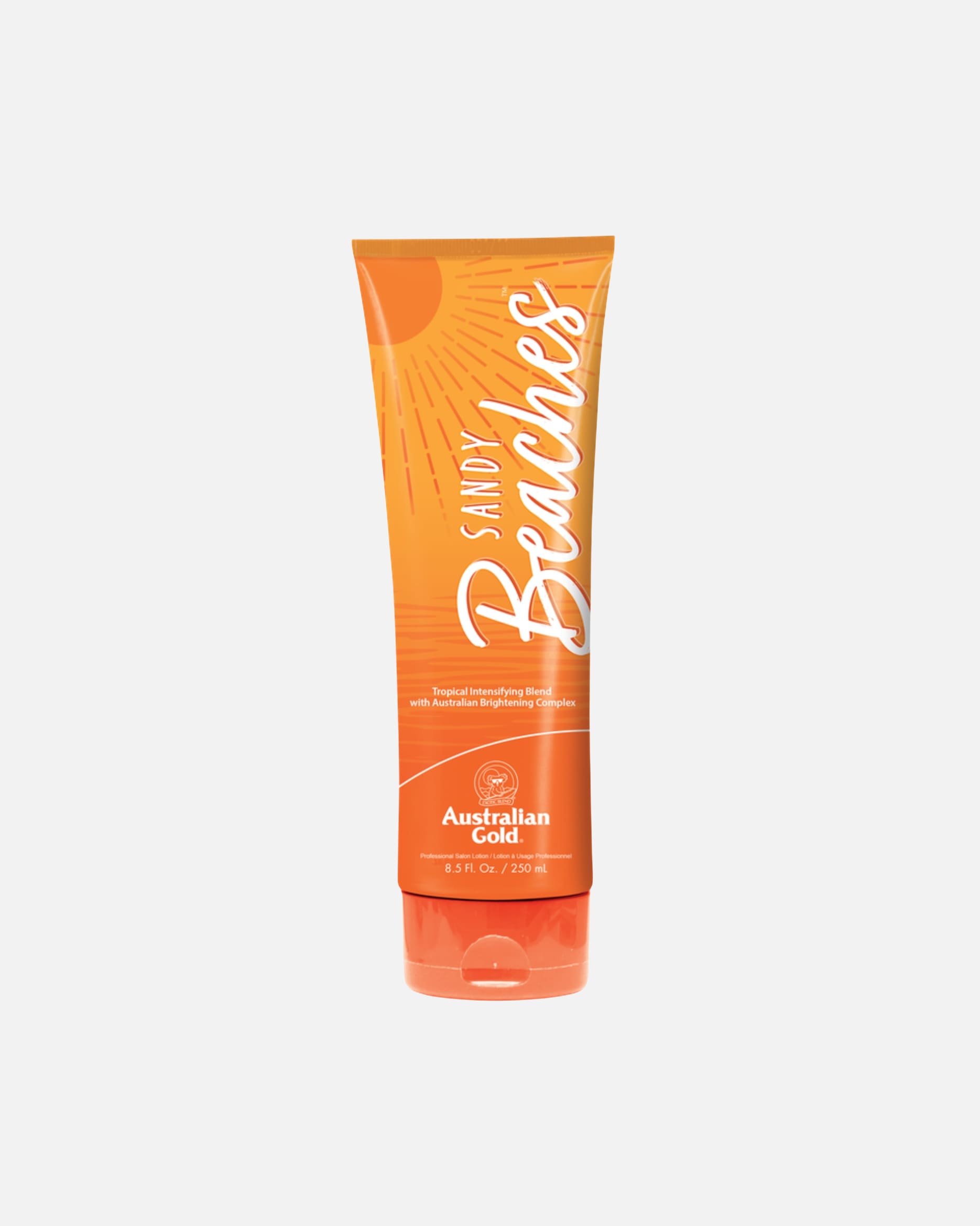 Balsam do opalania dla Unisex Australian Gold Sandy Beaches balsam brązujący do opalania z efektem rozświetlenia 250 ml