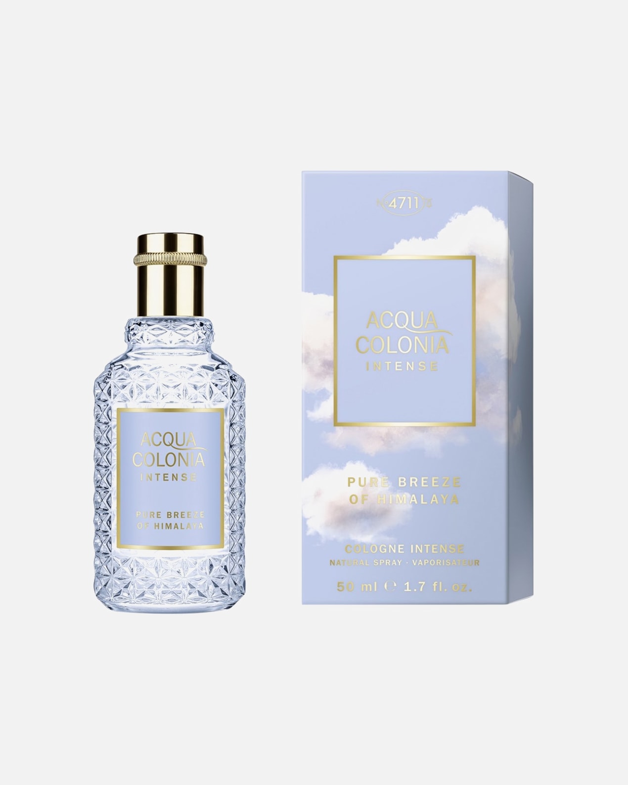 Woda kolońska dla Unisex 4711 Acqua Colonia Pure Breeze of Himalaya Intense Eau de Cologne Spray 50 ml