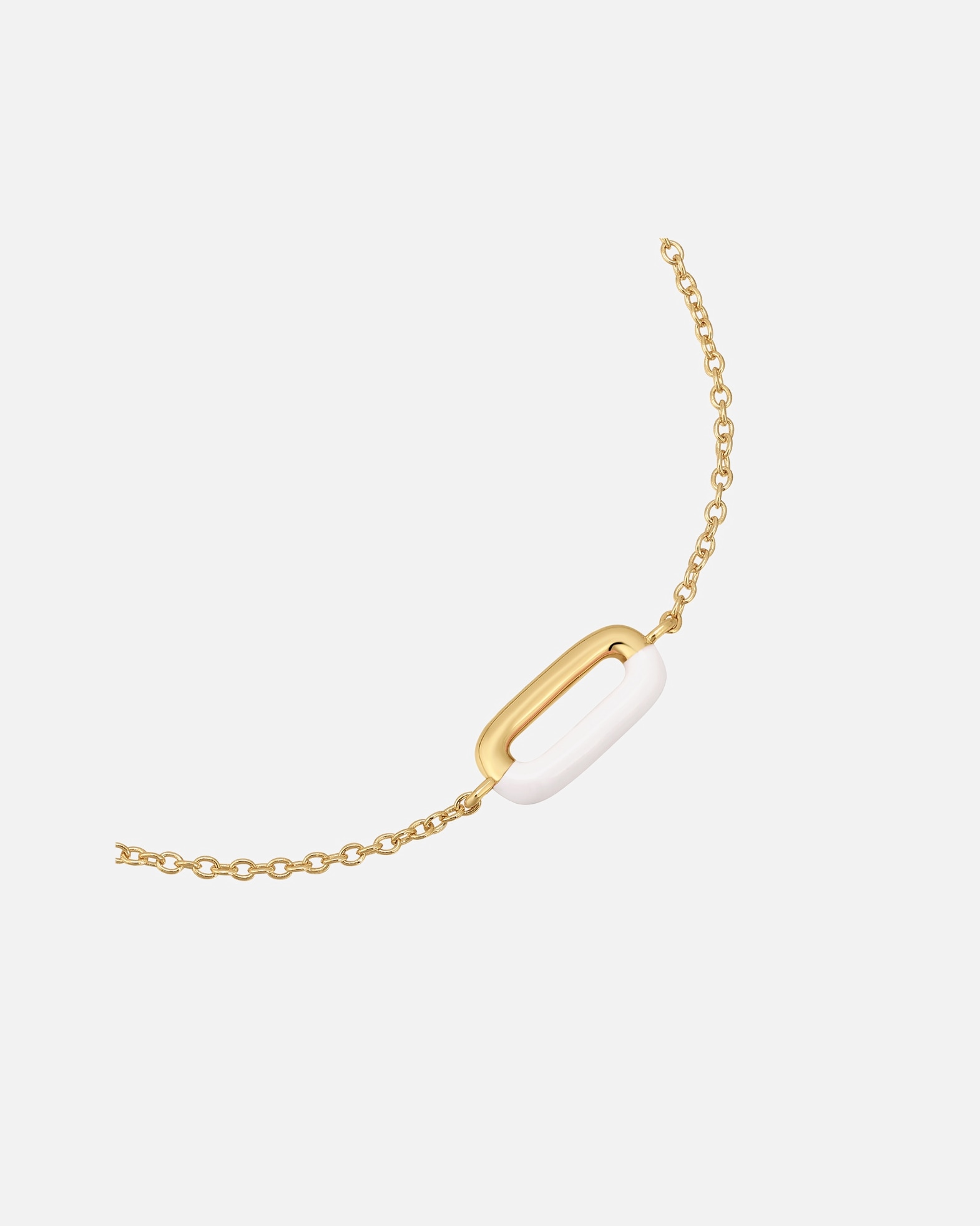 Bransoletka dla Kobieta Glanzstücke München Bransoletka Srebro wysokiej próby Żółte złoto 17,0 cm Basislänge + 3,0 cm Verlängerung