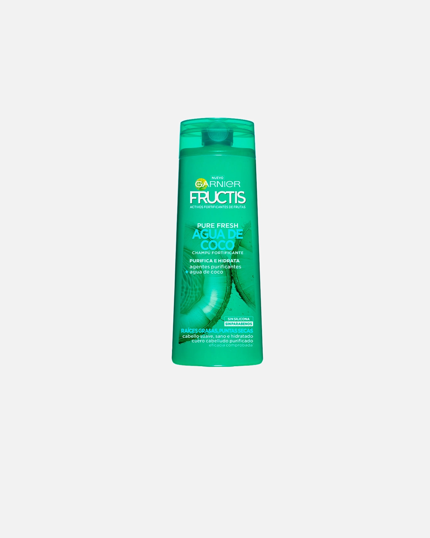 Szampon do włosów dla Unisex Garnier Szampon wzmacniający FRUCTIS PURE FRESH z wodą kokosową 300 ml