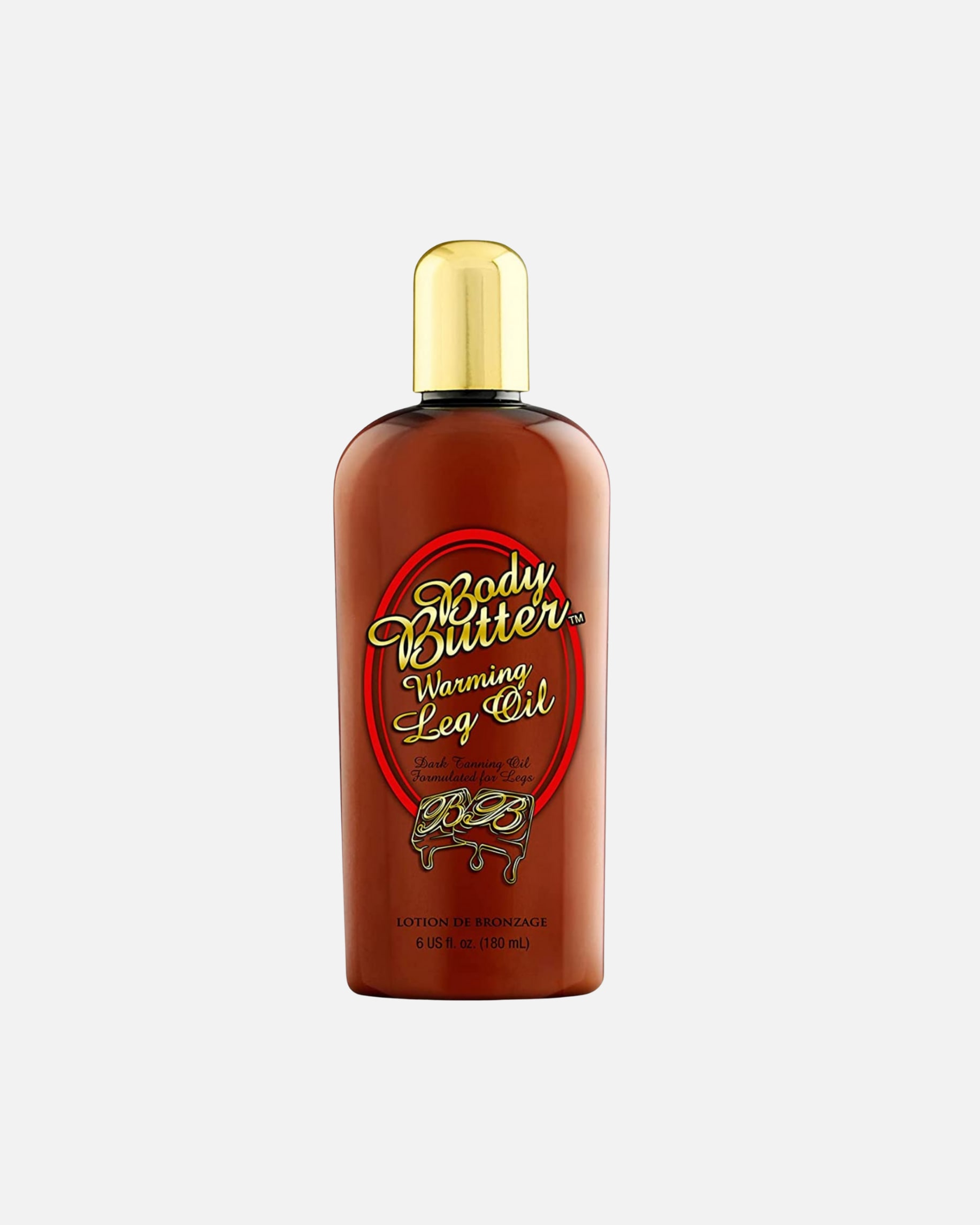 Balsam do opalania dla Unisex Body Butter Default Brand Line Warming Leg rozgrzewający olejek do opalania nóg z jojobą i marchwią 180 ml