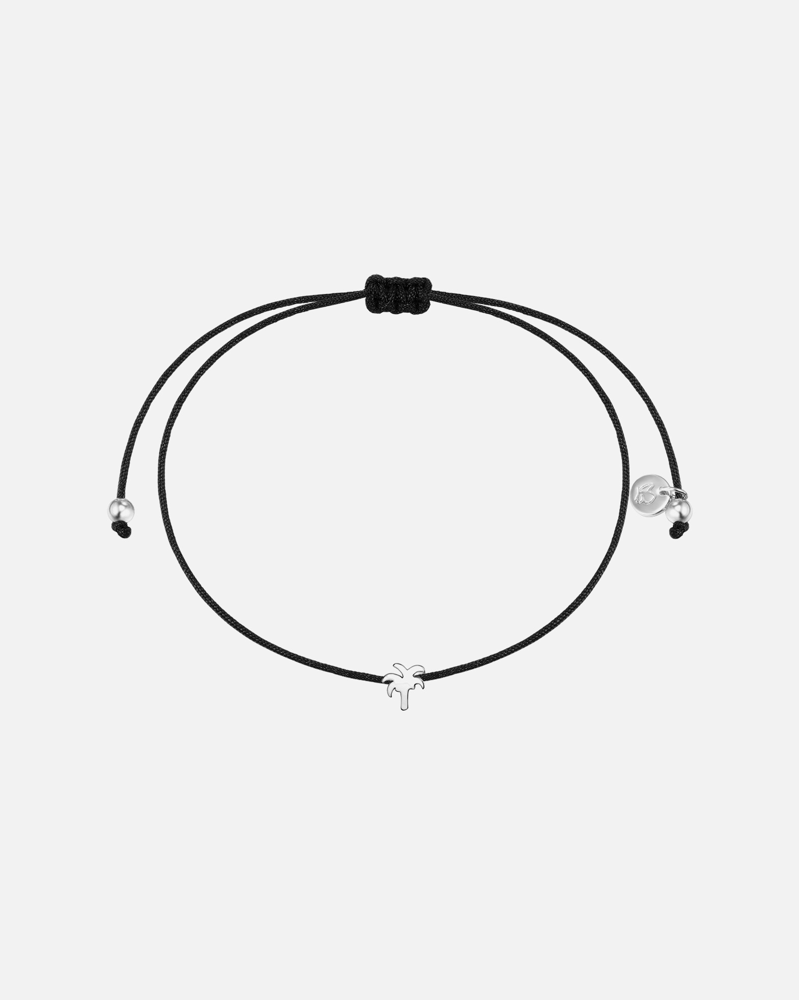 Bransoletka dla Kobieta Srebrna bransoleta Palma srebro wysokiej próby srebrny 15,0 - 22,0 cm, flexibel einstellbar