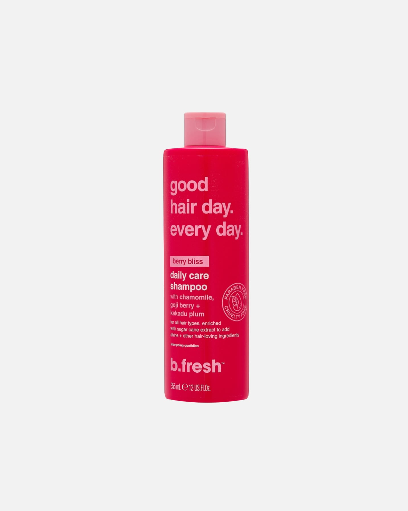 Szampon do włosów dla Unisex b.fresh Good Hair Day szampon do codziennego stosowania z rumiankiem i jagodami goji 355 ml