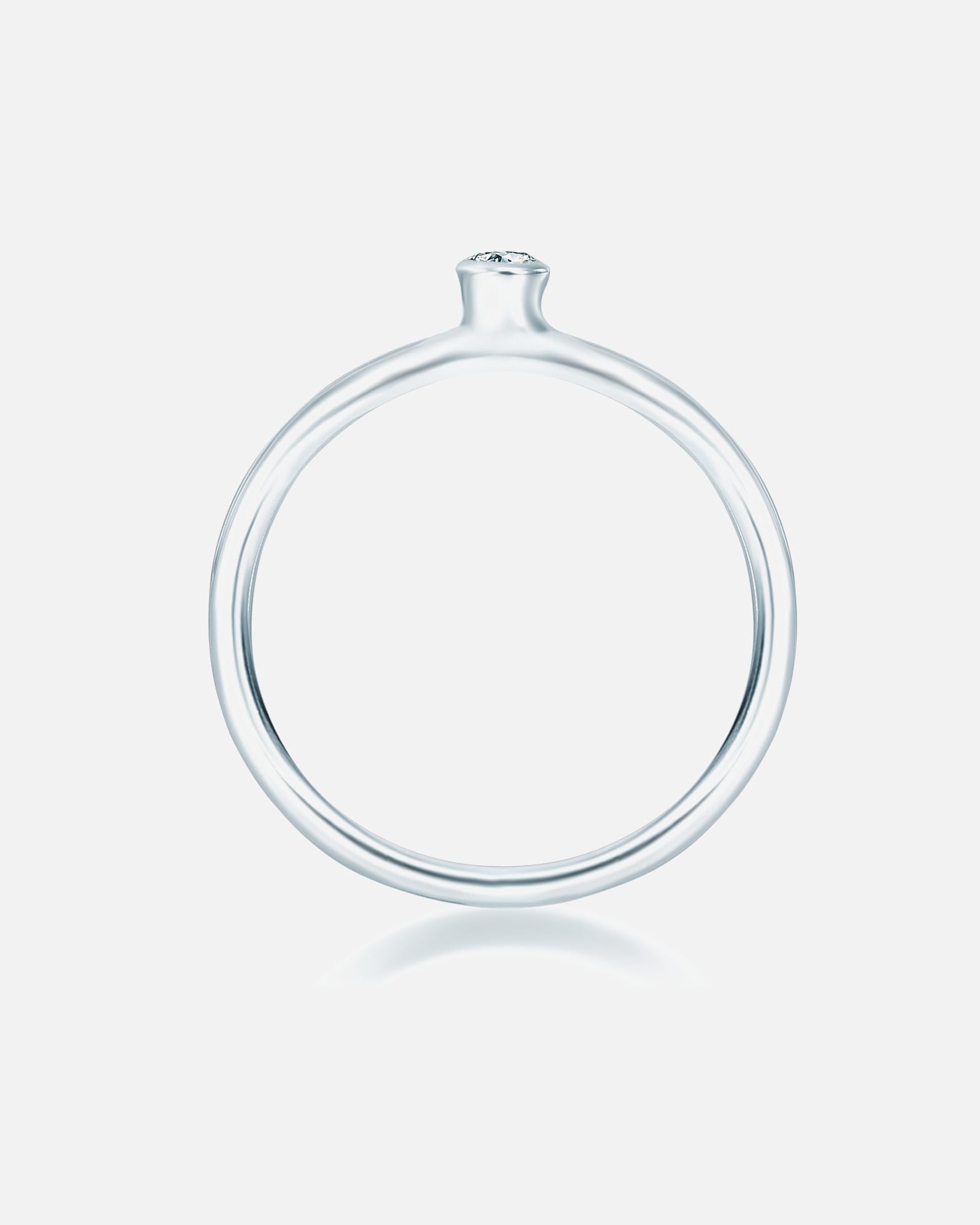 Pierścionek dla Kobieta Trilani Srebrny pierścionek srebro wysokiej próby Cyrkonia srebrny 58