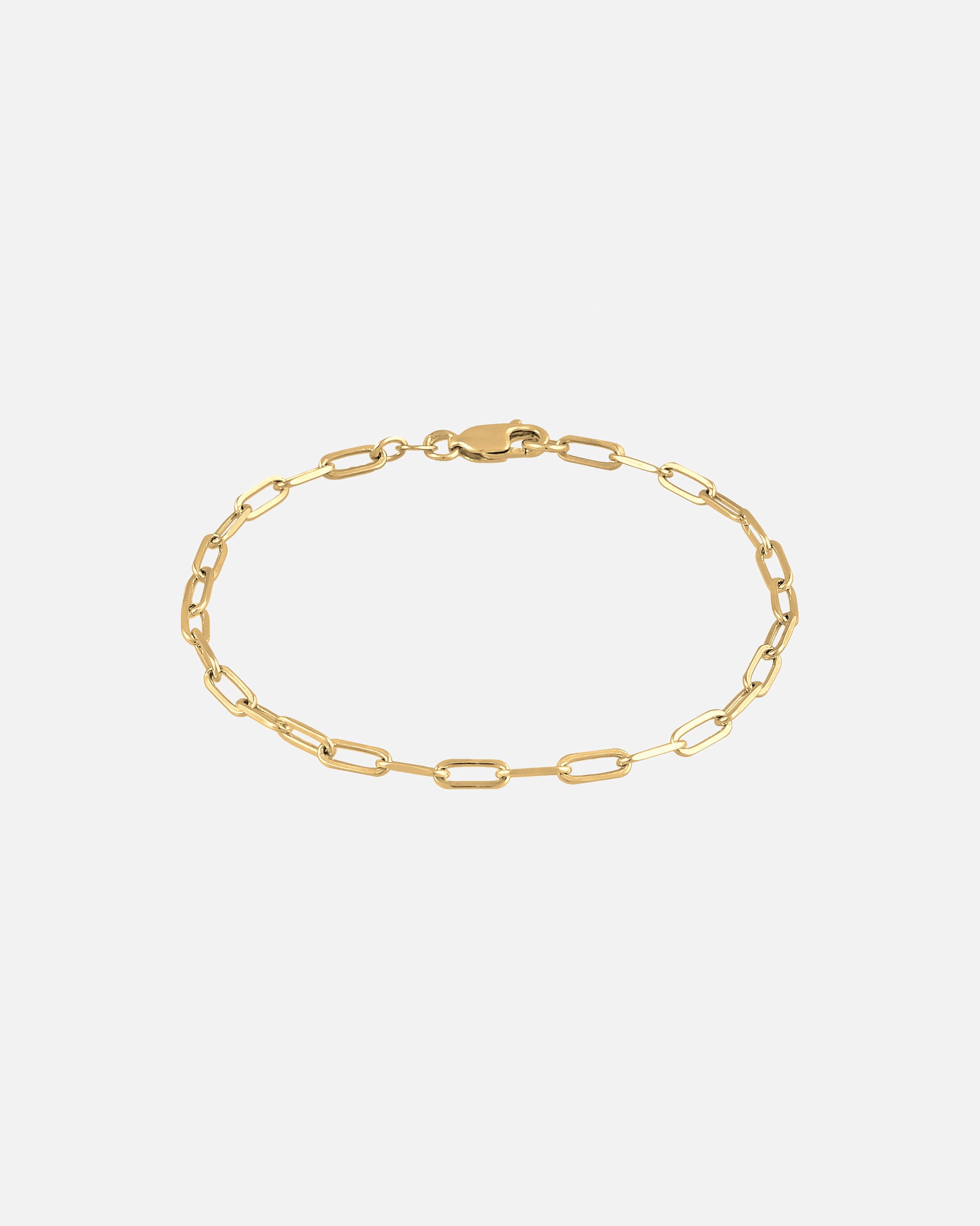 Bransoletka dla Kobieta Elli Damski Oval Basic łańcuszek Blogger Trend w srebrze próby 925 Sterling Silver 18