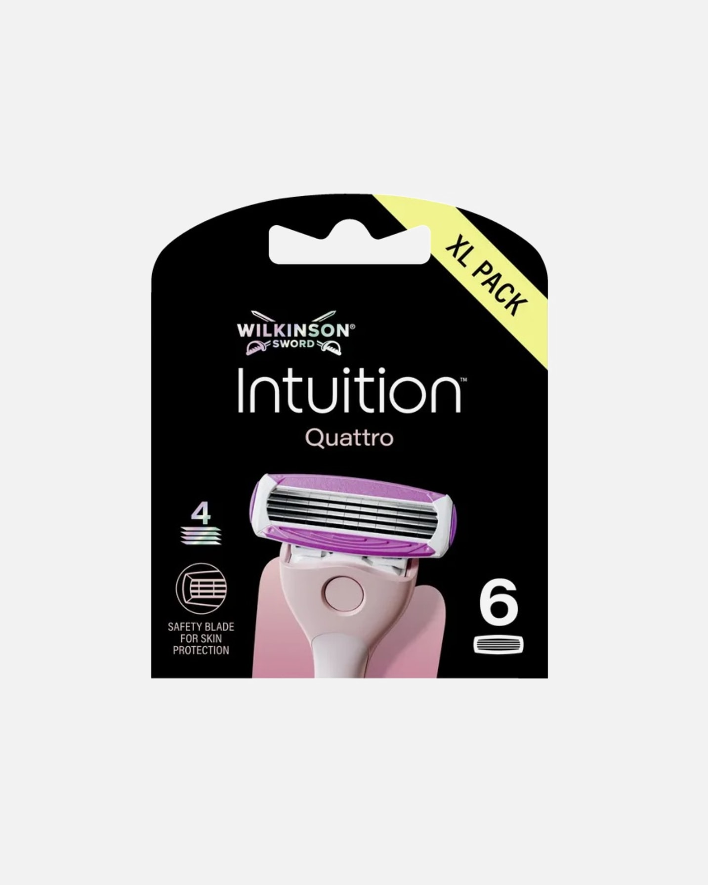 Brzytwa dla Kobieta Wilkinson Intuition Quattro 1 sztuka