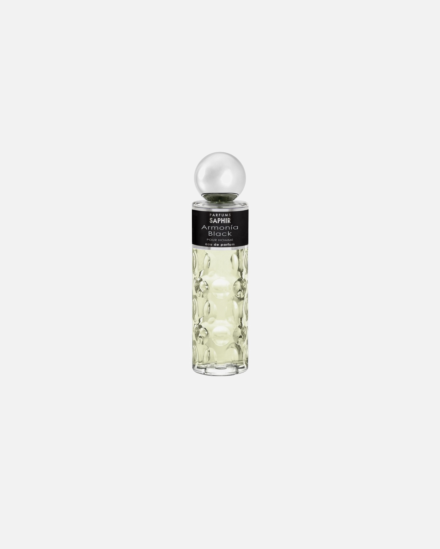 Woda perfumowana dla Mężczyzna Saphir Parfum Armonia Black Pour Homme 200 ml