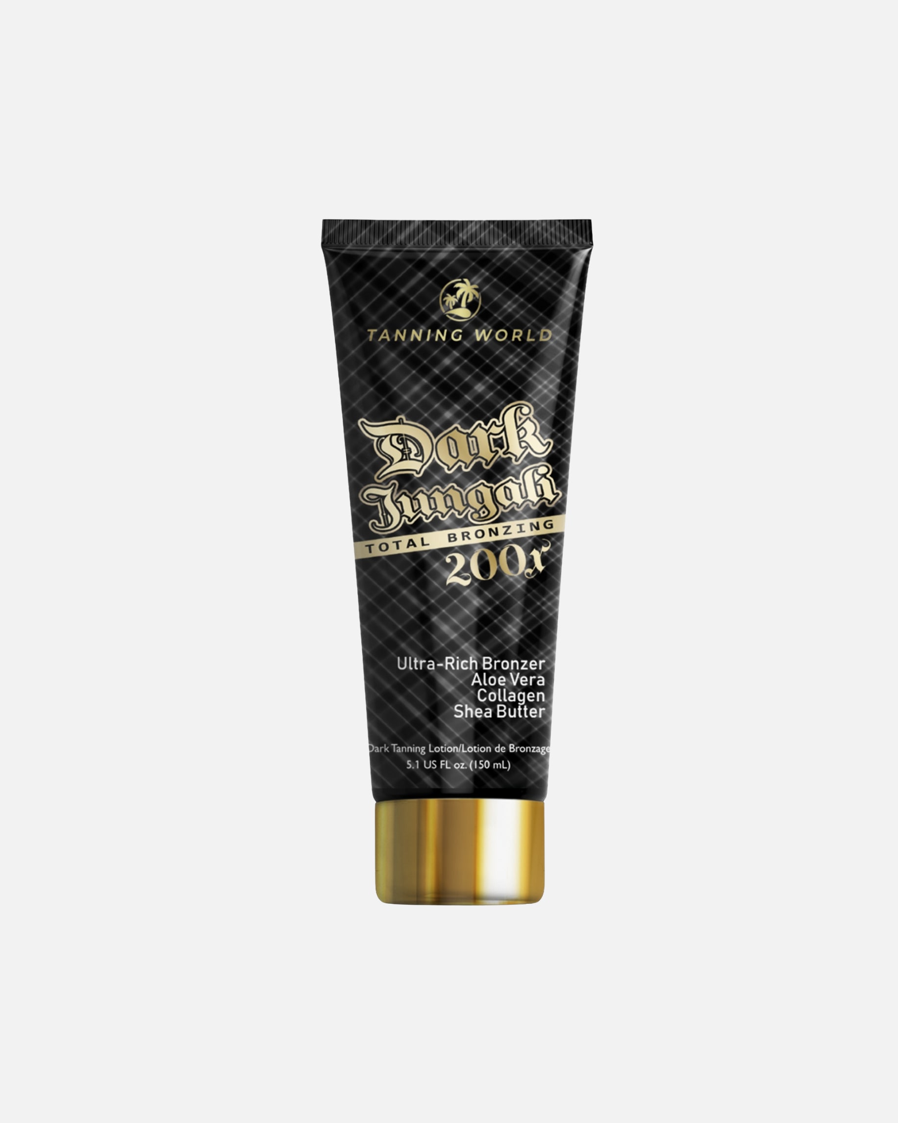 Samoopalacz dla Unisex Tanning World Default Brand Line Dark Jungali bronzer przyspieszacz opalania z aloesem i masłem shea 150 ml