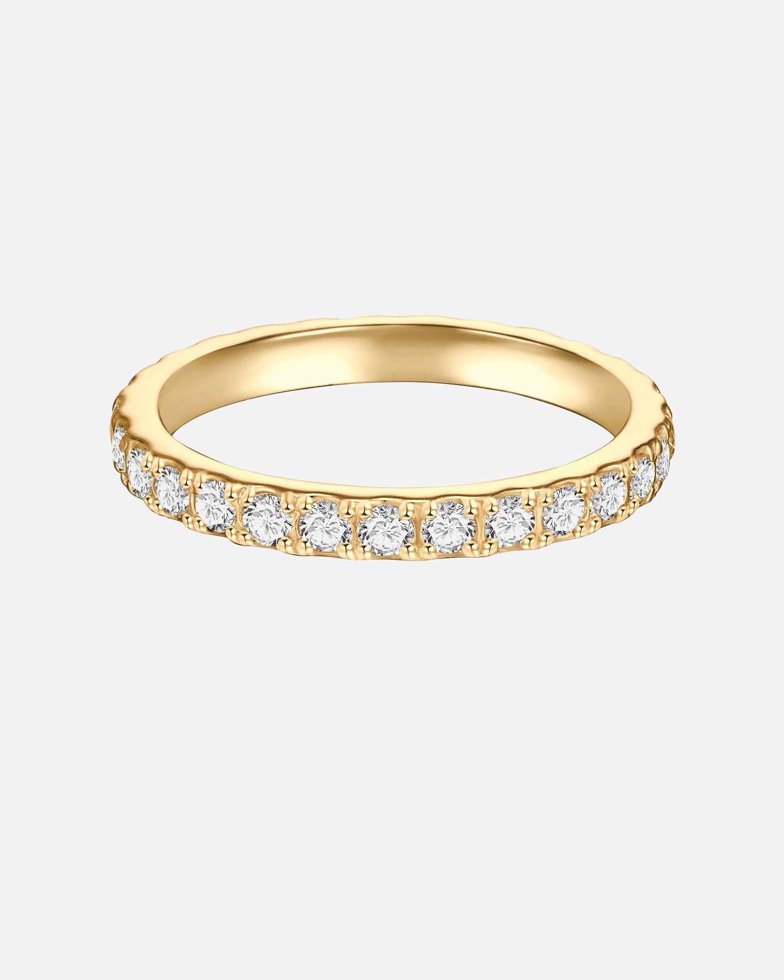 Pierścionek dla Kobieta Trilani Pierscionek pamieci aus Sterling Silber in Gelbgold mit Zirkonia 58