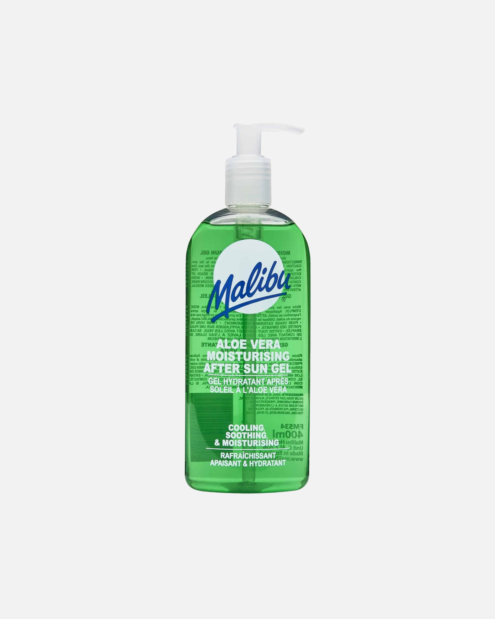 Pielęgnacja po opalaniu dla Unisex Aloe Vera żel po opalaniu chłodzący regenerujący aloes 400 ml