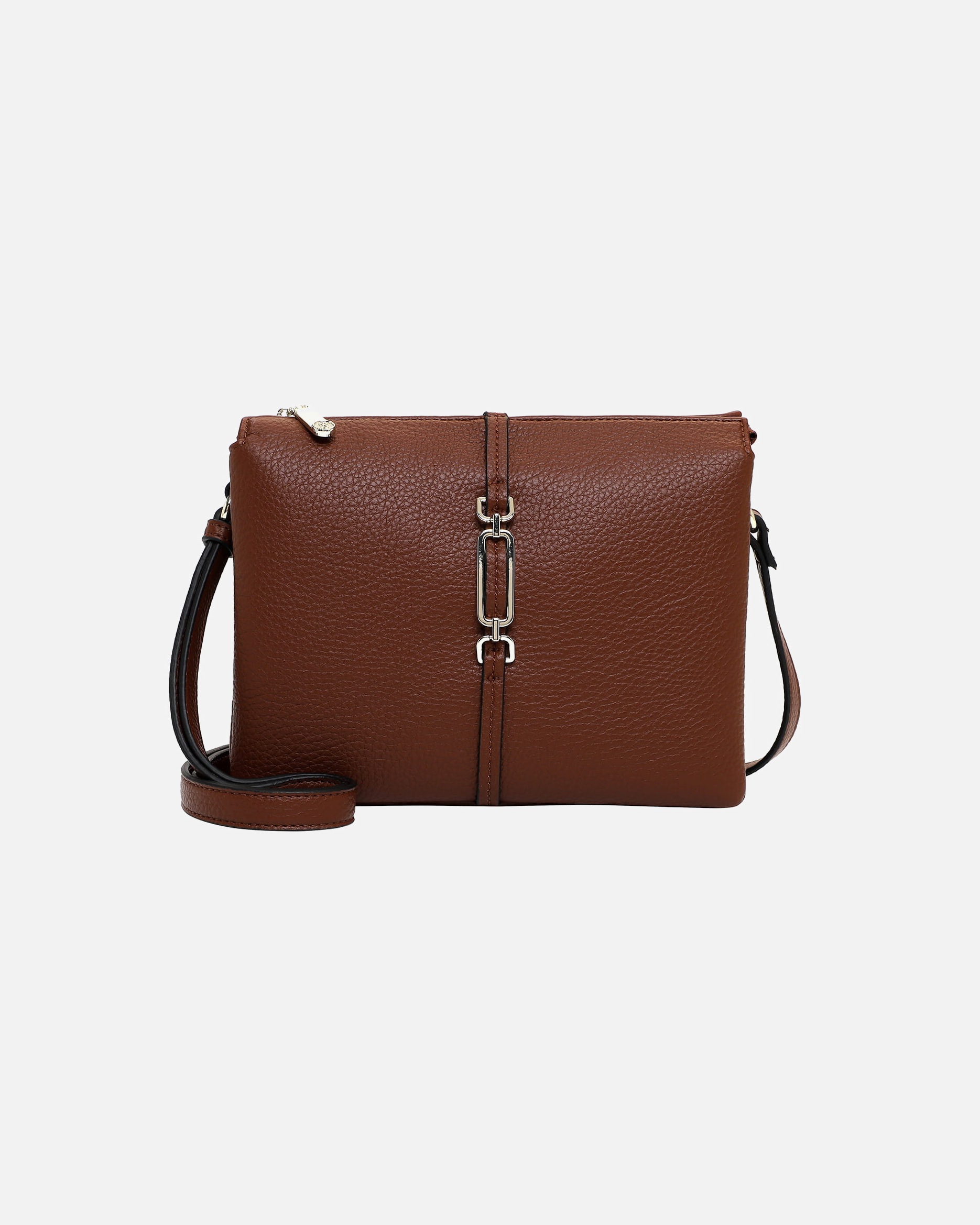 Torba dla Kobieta Emily & Noah Torebka Naramienna E&N Lewe Cognac