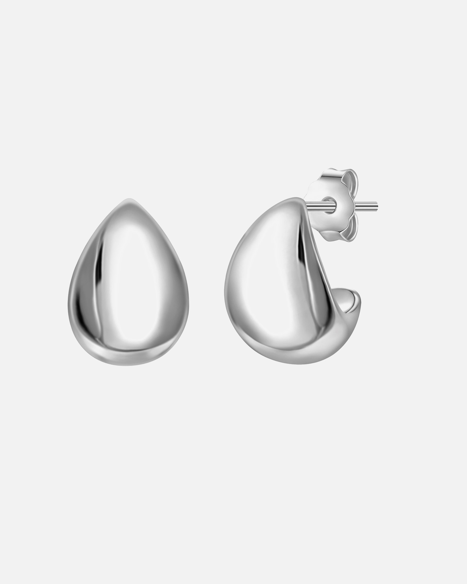 Kolczyki dla Kobieta Glanzstücke München Kolczyki ze srebra próby 925 w kolorze srebrnym 11,4 mm