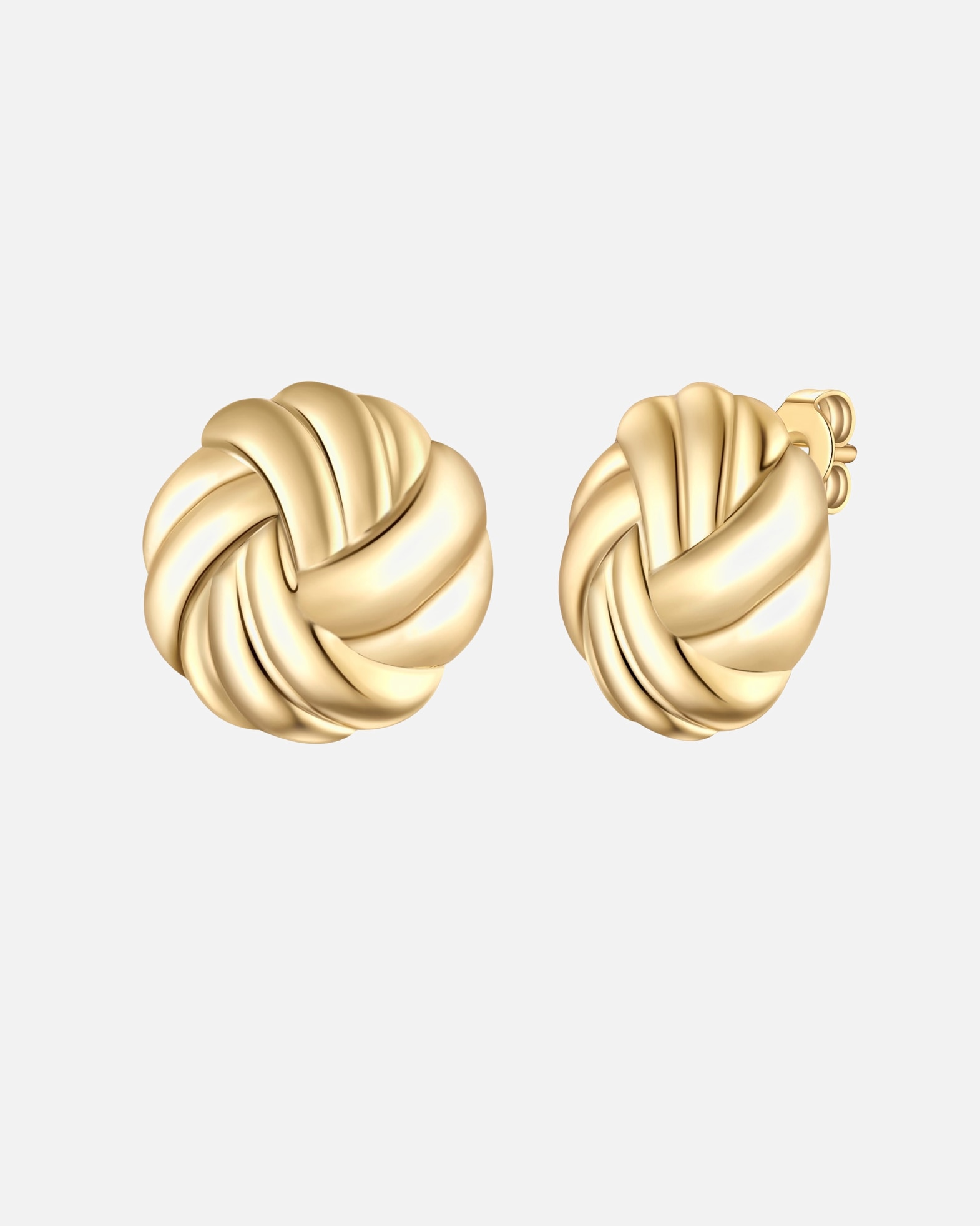 Kolczyki dla Kobieta Kolczyki z pozlacanej stopu metali 16,5 mm