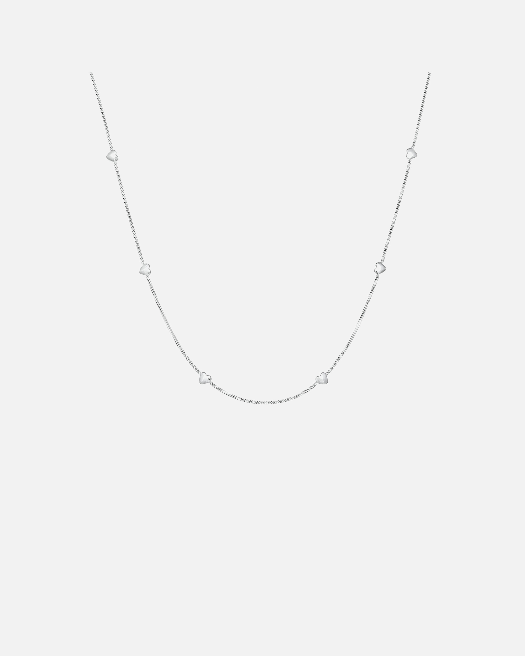 Naszyjnik dla Kobieta Elli Damskie filigranowe serce wykonany ze srebra próby 925 silberfarben