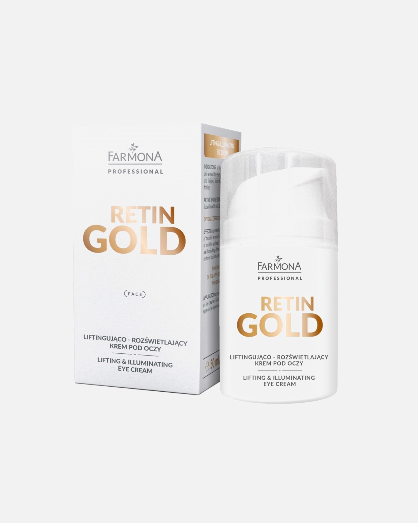 Krem do twarzy dla Kobieta Farmona Retin Gold Face 50 ml