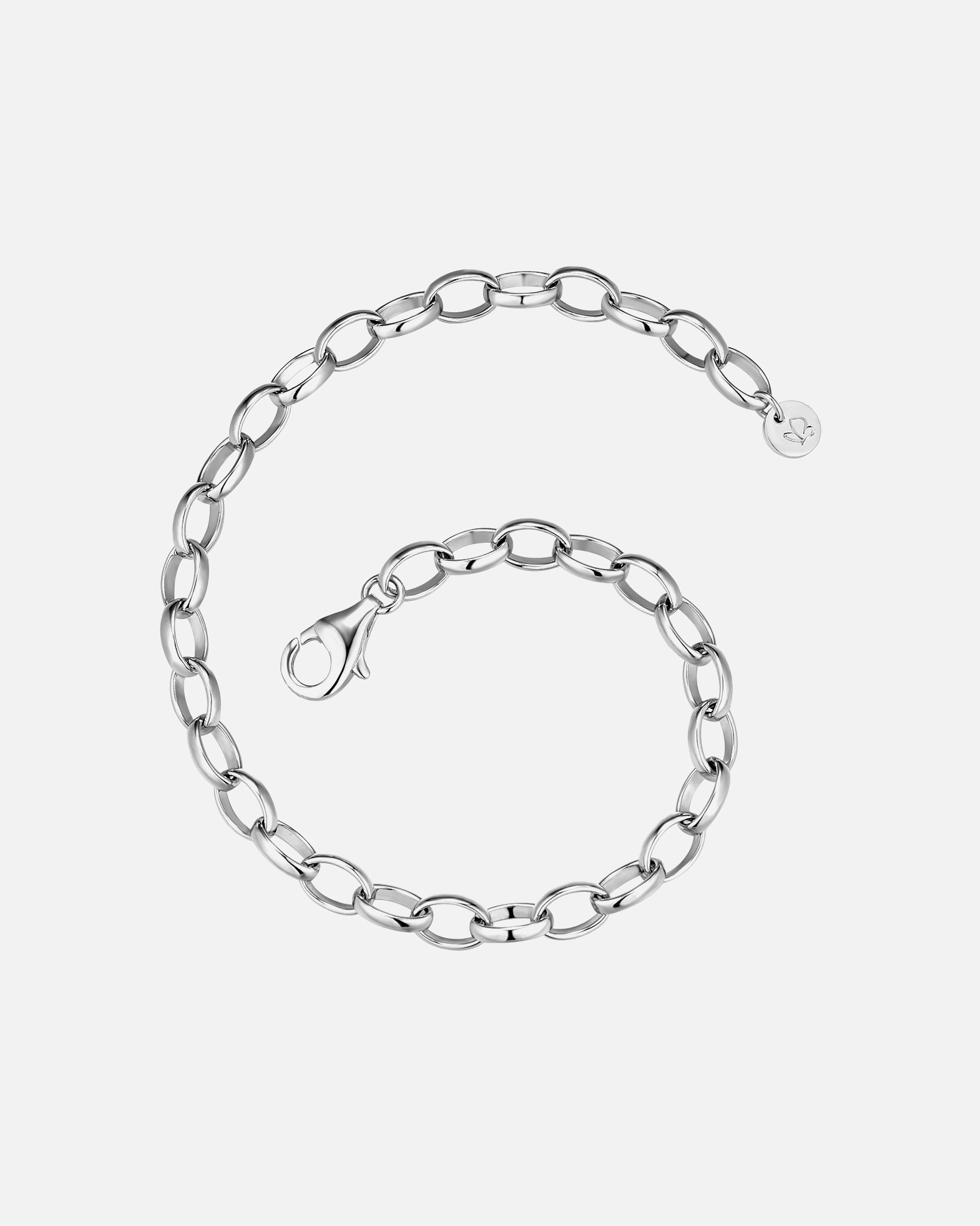 Bransoletka dla Kobieta Glanzstücke München Bransoletka z Srebro wysokiej próby w Srebrny 21 cm