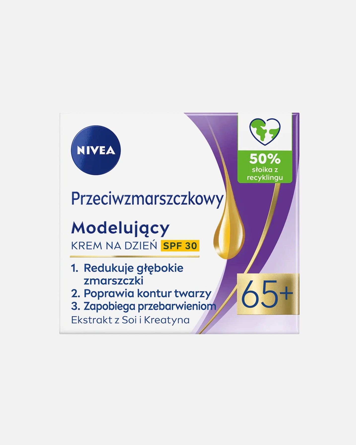 Krem do twarzy dla Kobieta NIVEA Przeciwzmarszczkowy + Modelujący 50 ml