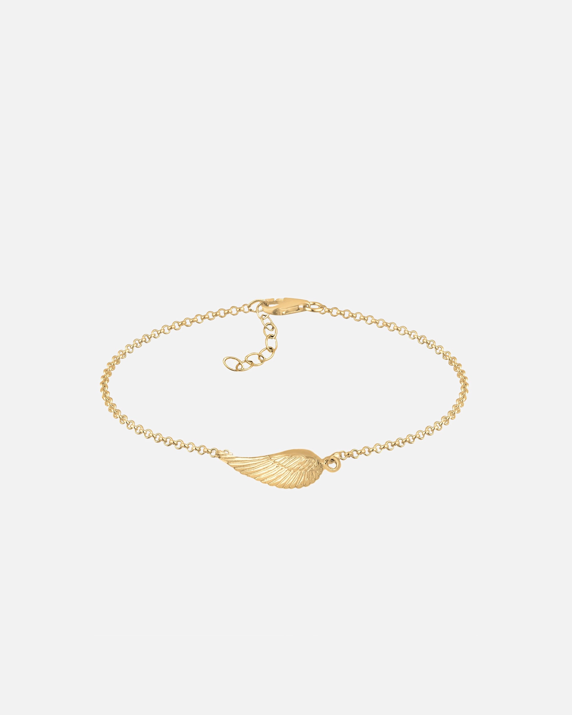 Bransoletka dla Kobieta Elli Damski symbol skrzydeł Anioła Stróża w srebrze próby 925 Sterling Silver goldfarben