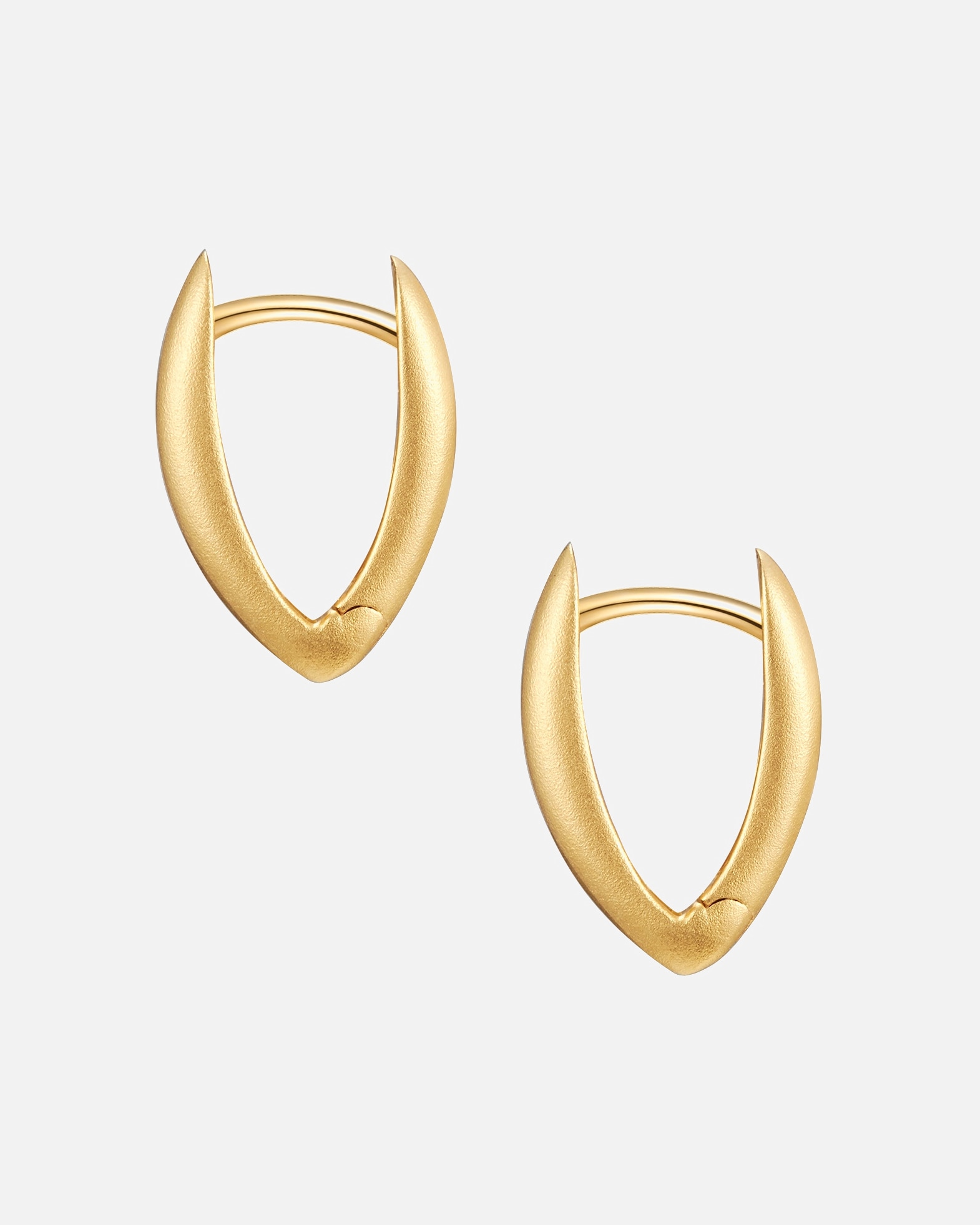 Obrączki dla Kobieta Rafaela Donata Kolczyki z Srebro wysokiej próby w Żółte złoto 14,2 mm