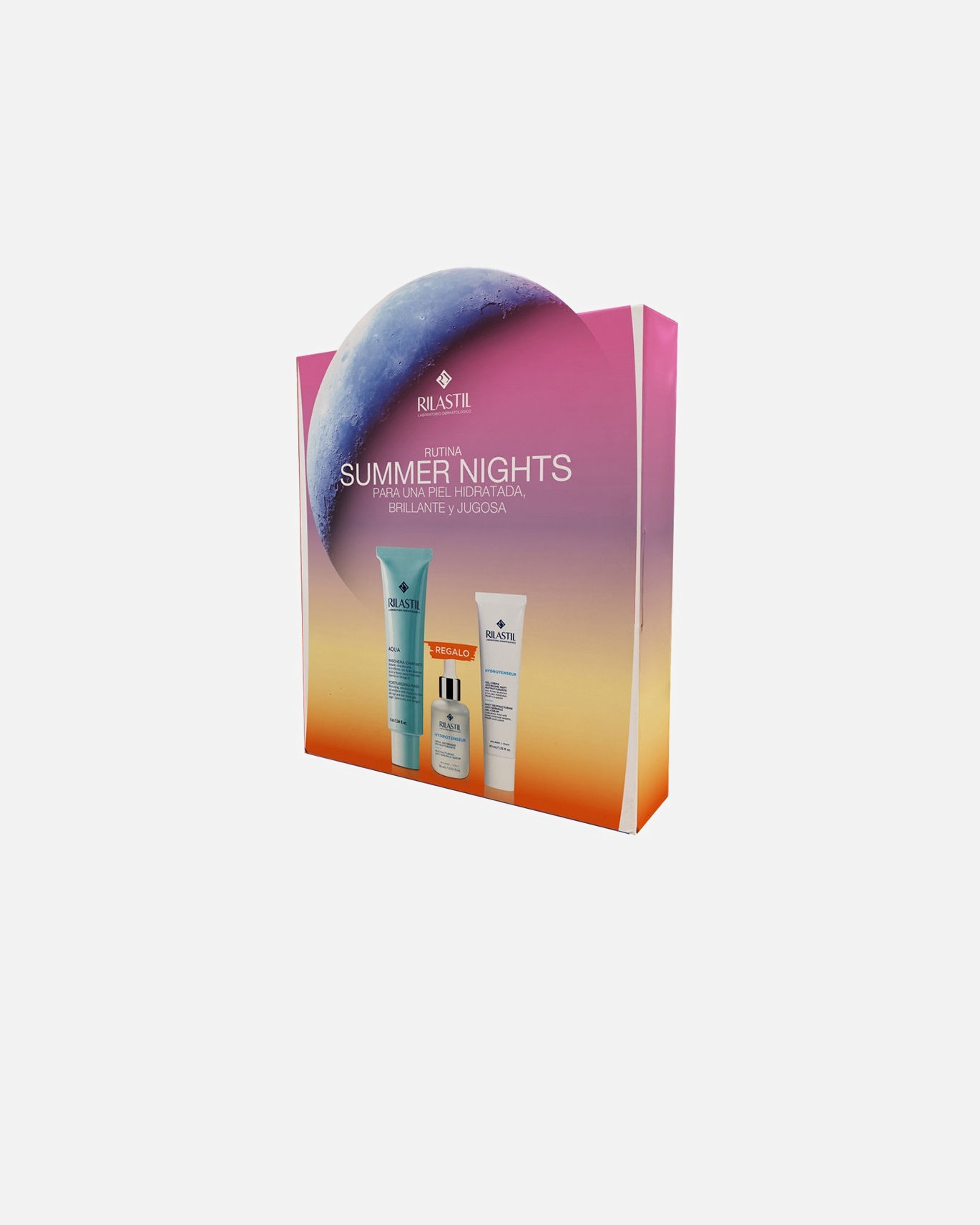 dla Unisex Rilastil Etui na maskę AQUA NIGHT ROUTINE 1 sztuka
