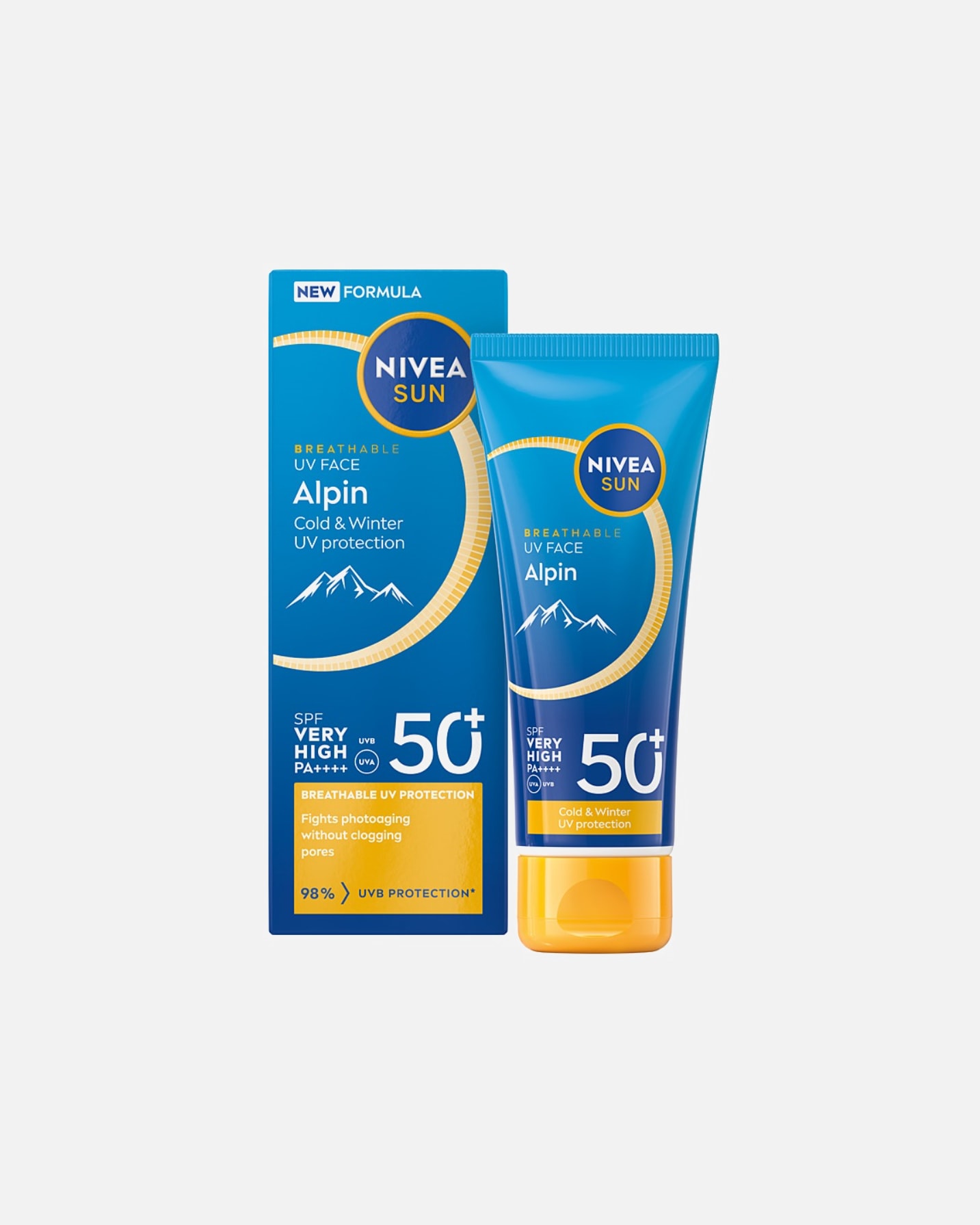 Krem do ciała dla Unisex NIVEA Sun Alpin 40 ml