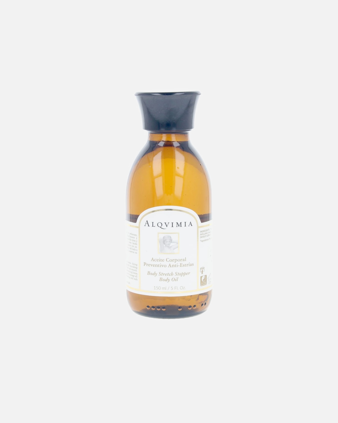 Pielęgnacja przeciw rozstępom dla Unisex Alqvimia OLEJEK DO CIAŁA body stretch stopper 150 ml