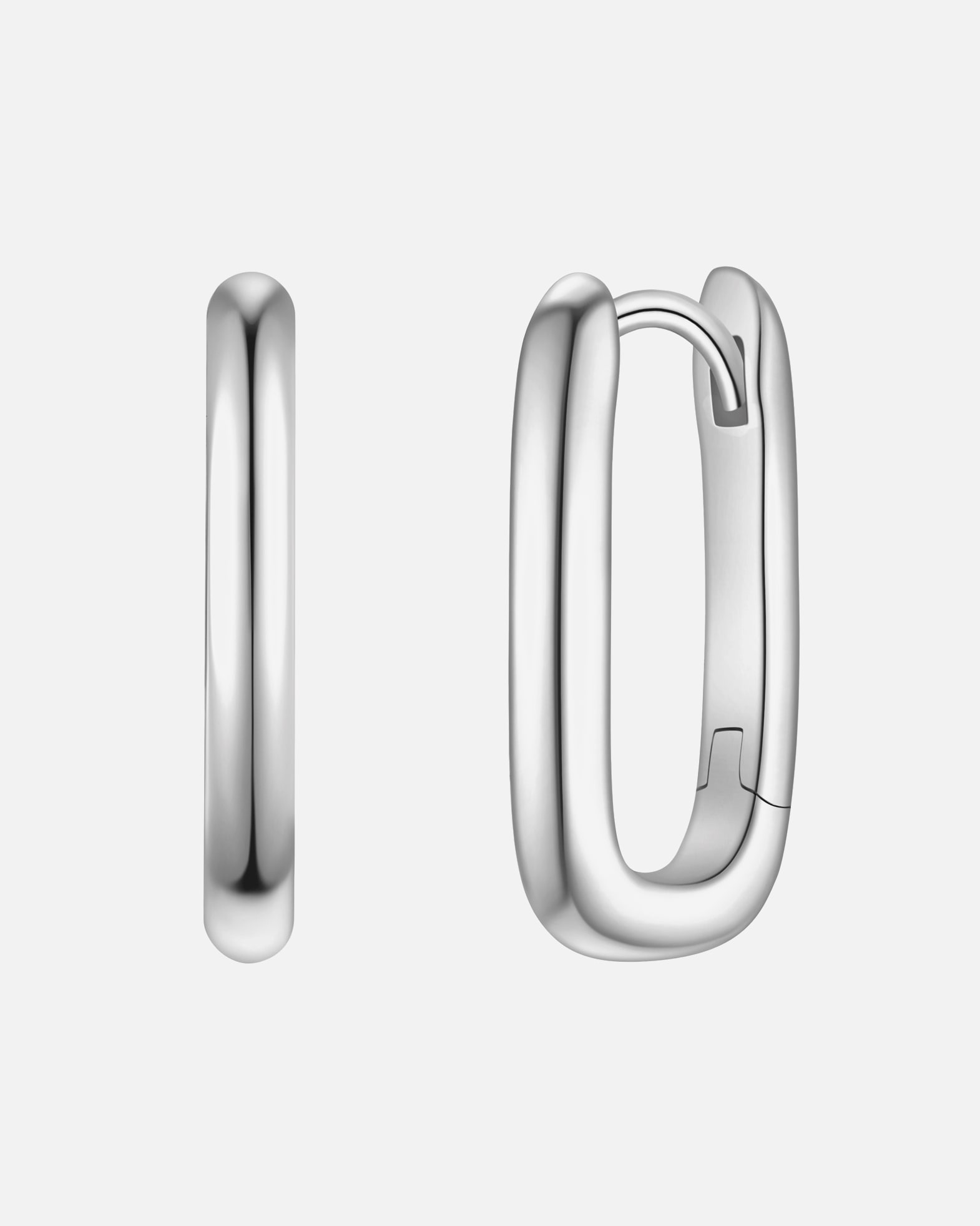 Obrączki dla Kobieta Glanzstücke München Kolczyki kola ze srebra próby 925 w kolorze srebrnym 14,7 mm