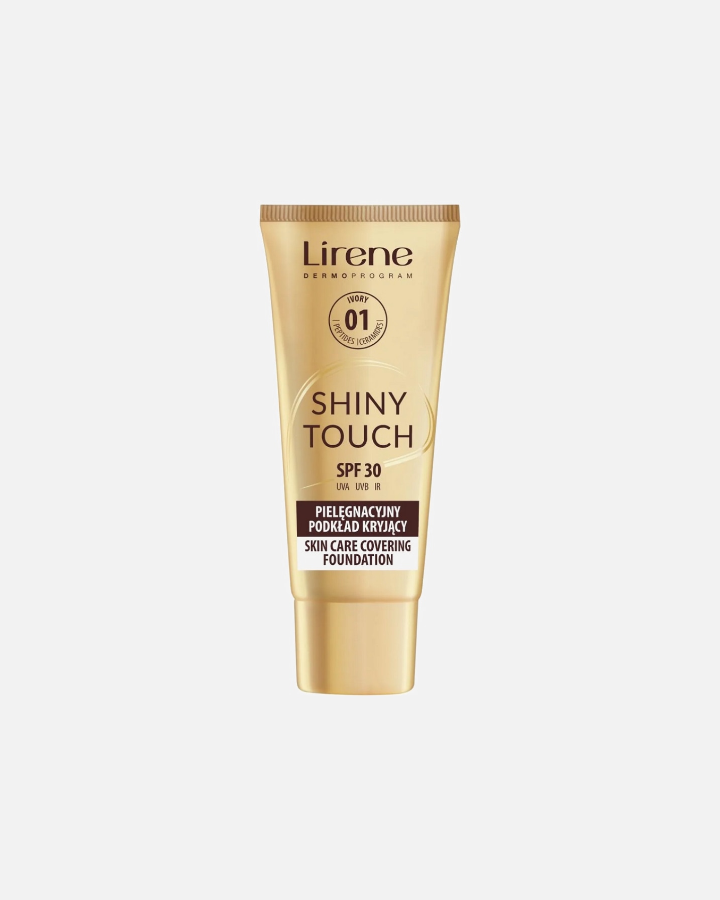 Podkład dla Kobieta Lirene SHINY TOUCH 01 Ivory
