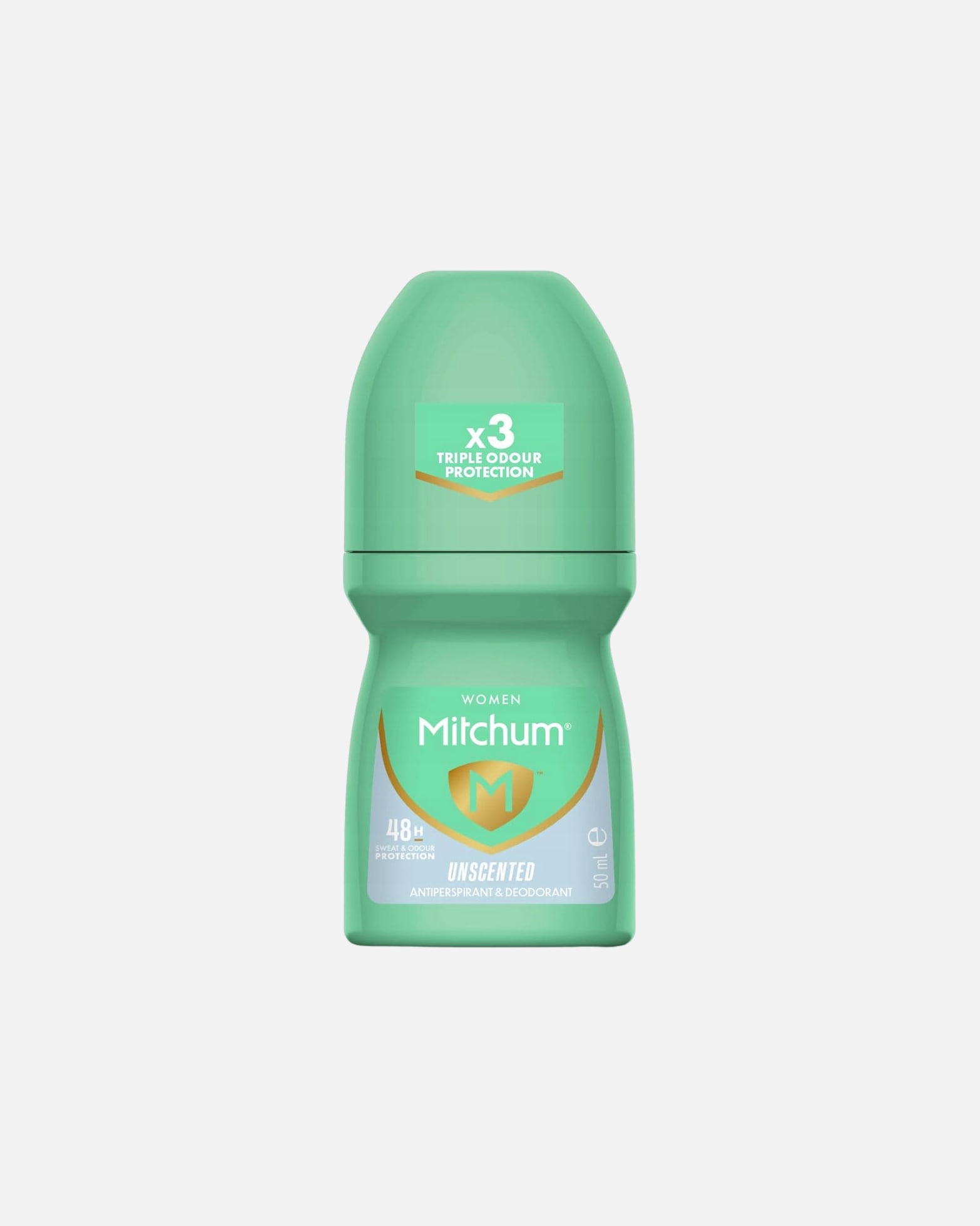 Dezodorant dla Kobieta Mitchum Default Brand Line Unscented Roll On antyperspirant dezodorant dla kobiet 50 ml